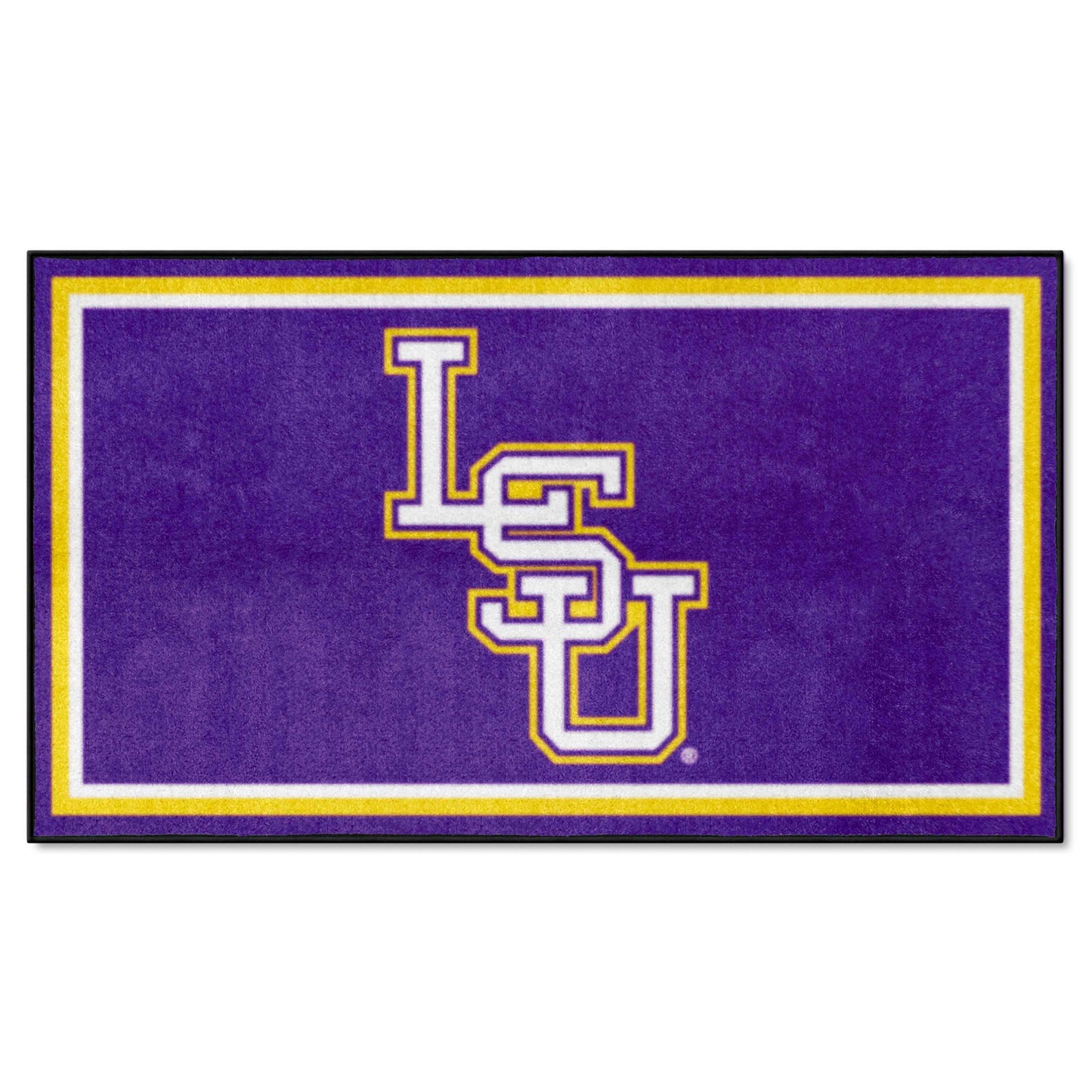LSU Area Rug 3x5