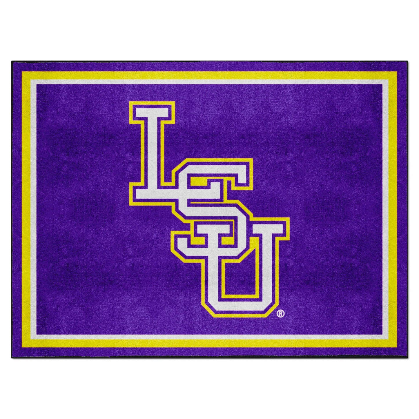 LSU Area Rug 8x10