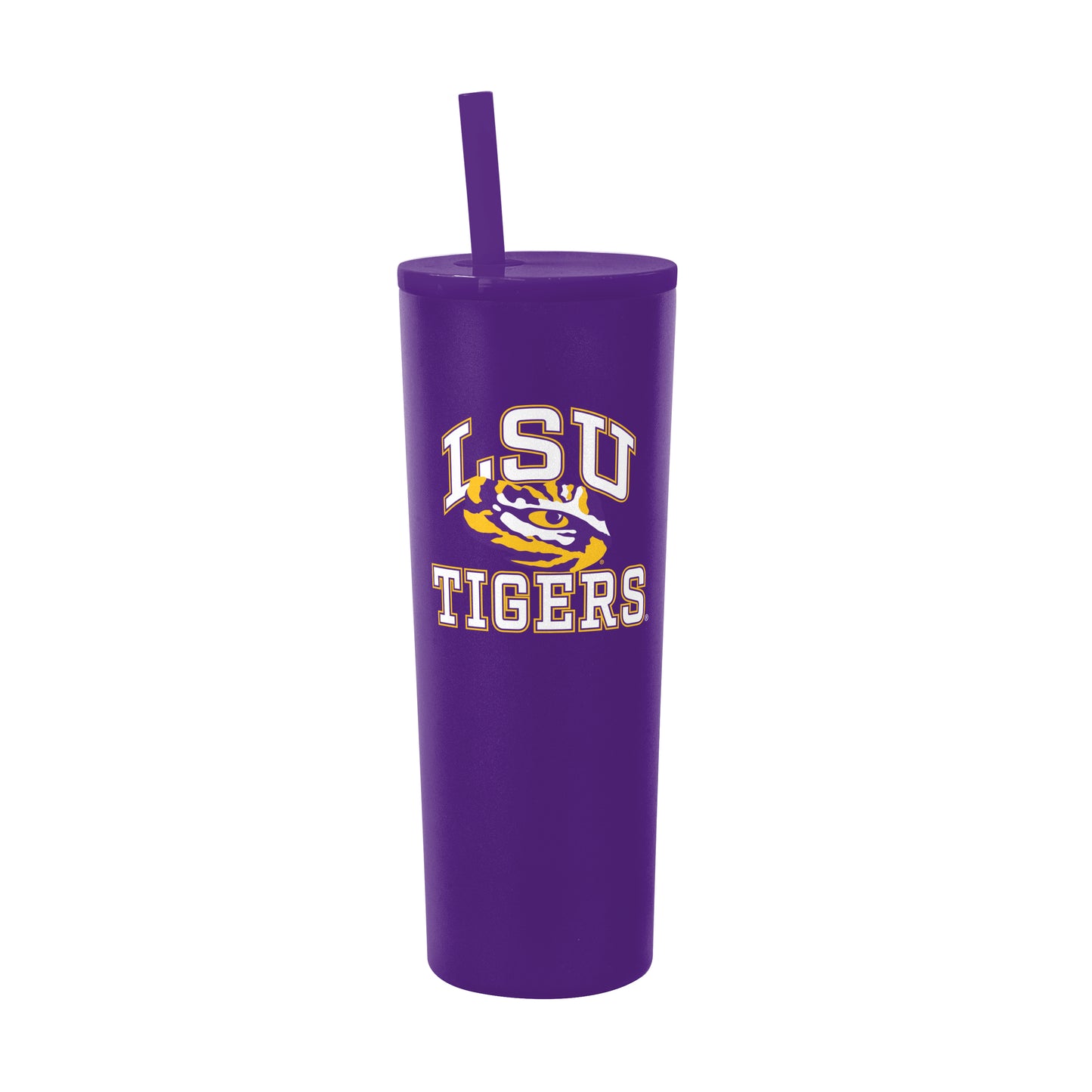 LSU 30oz Athletic SS Straw Tumbler