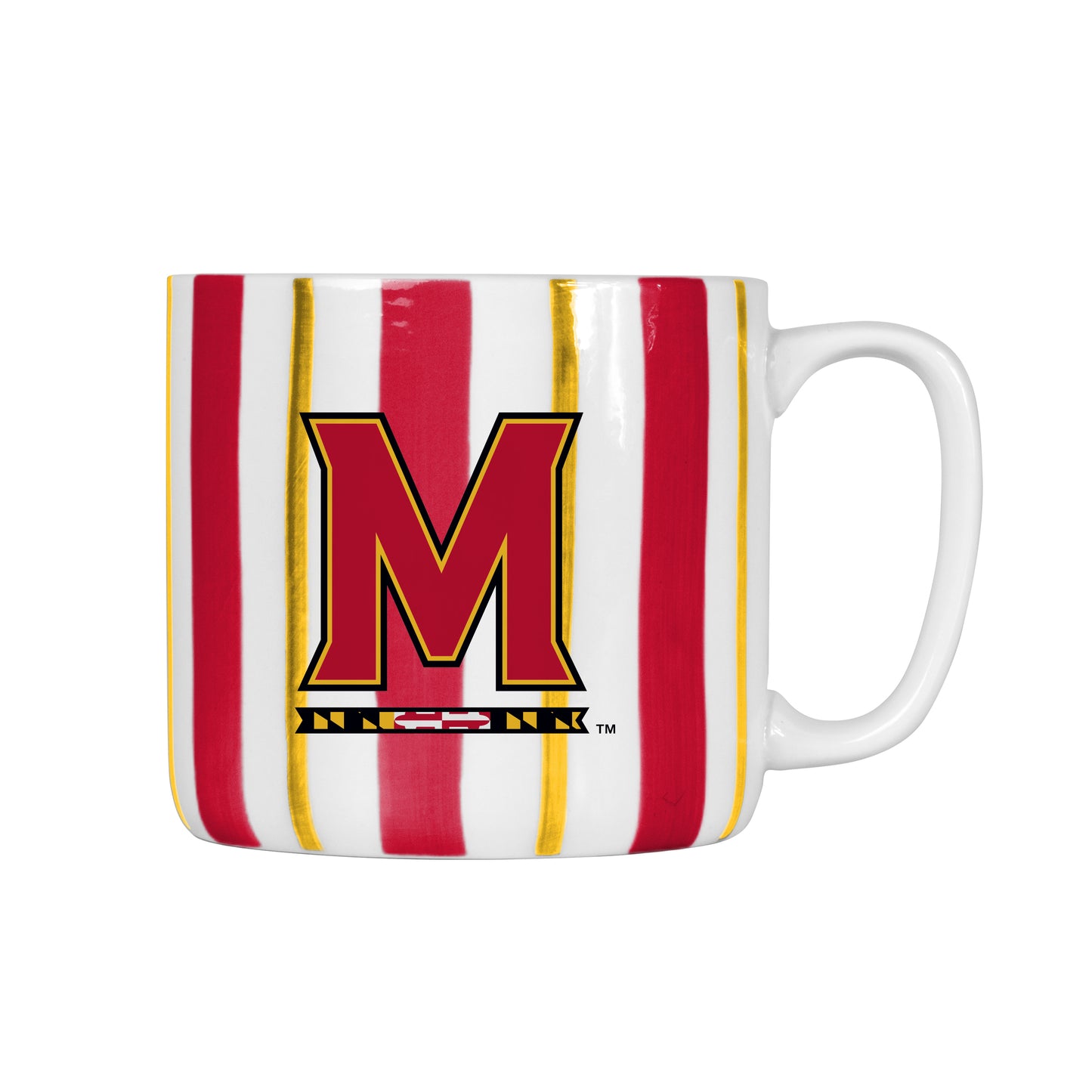 Maryland 16oz Brushstroke Stripe Mug