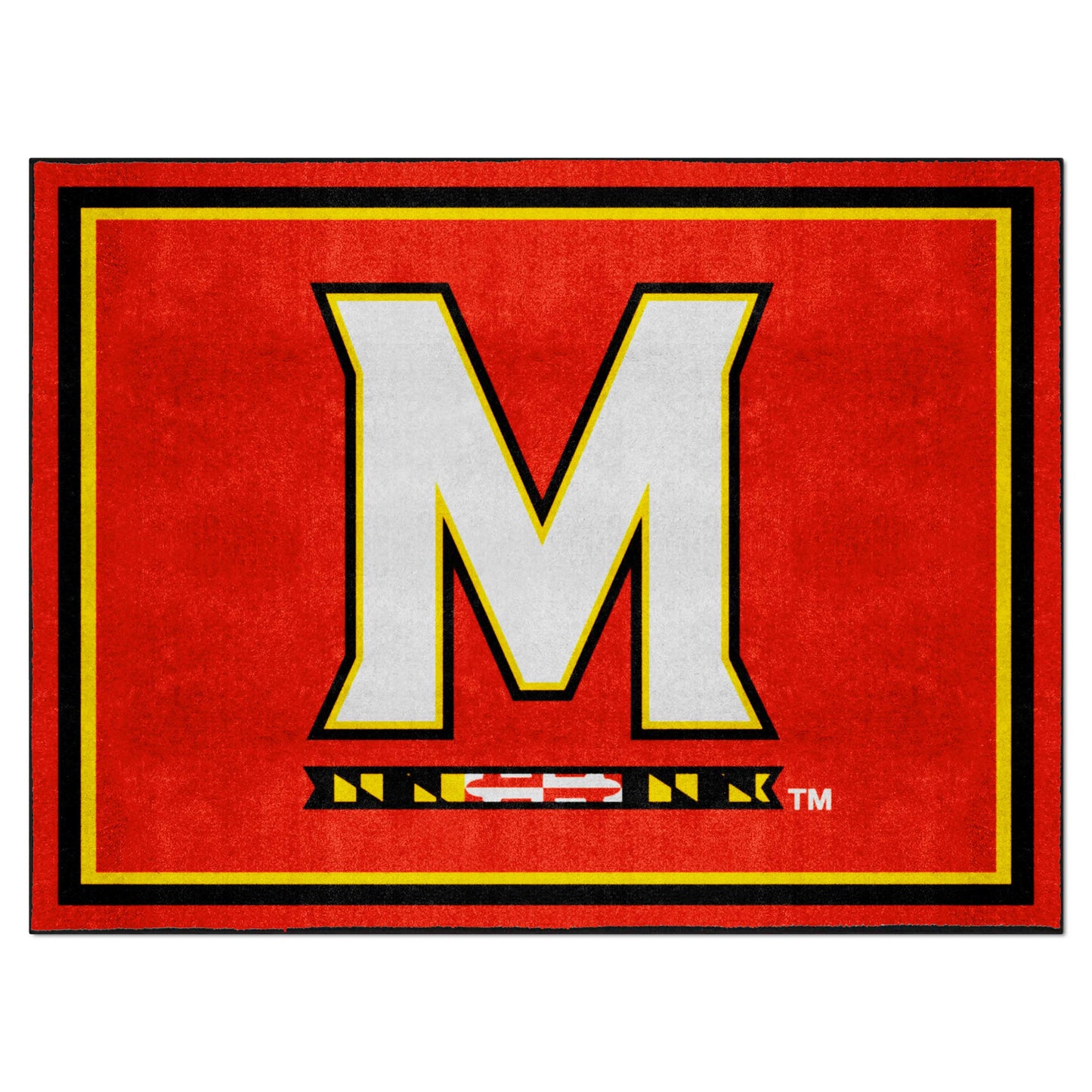 University of Maryland 8x10 Rug