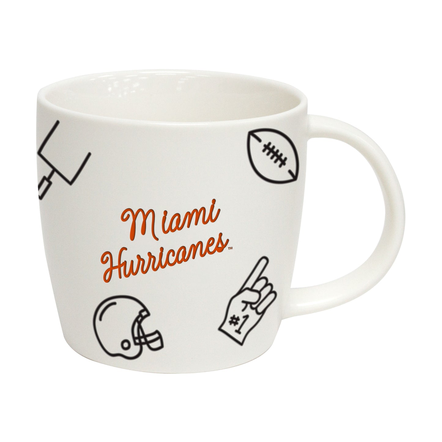 Miami Hurricanes 18oz Playmaker Mug