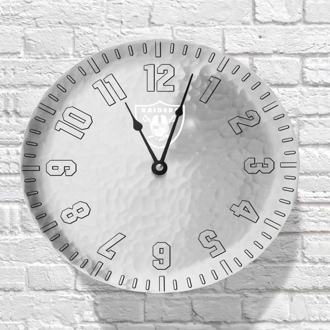 NFL Las Vegas Raiders 9" Wall Clock