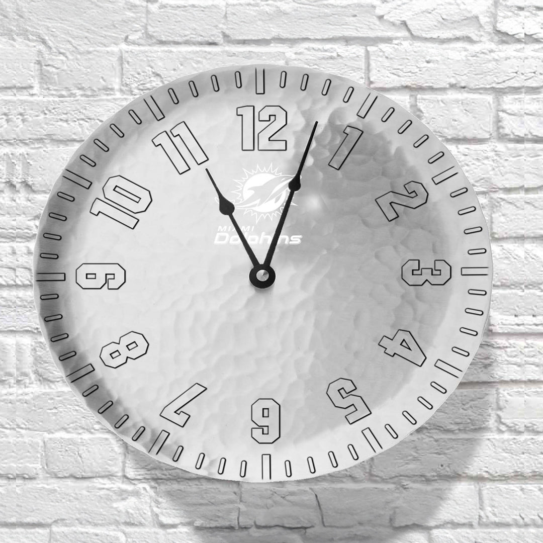 NFL Miami Dolphins 9" Wall Clock