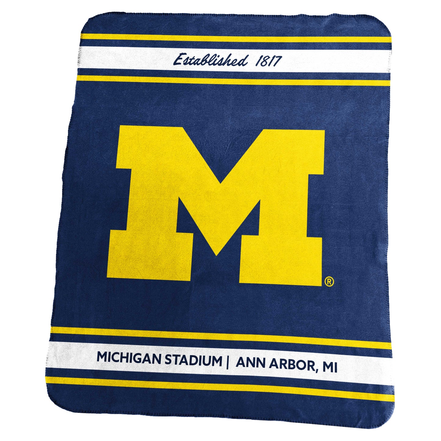 Michigan Stadium Classic Fleece Throw