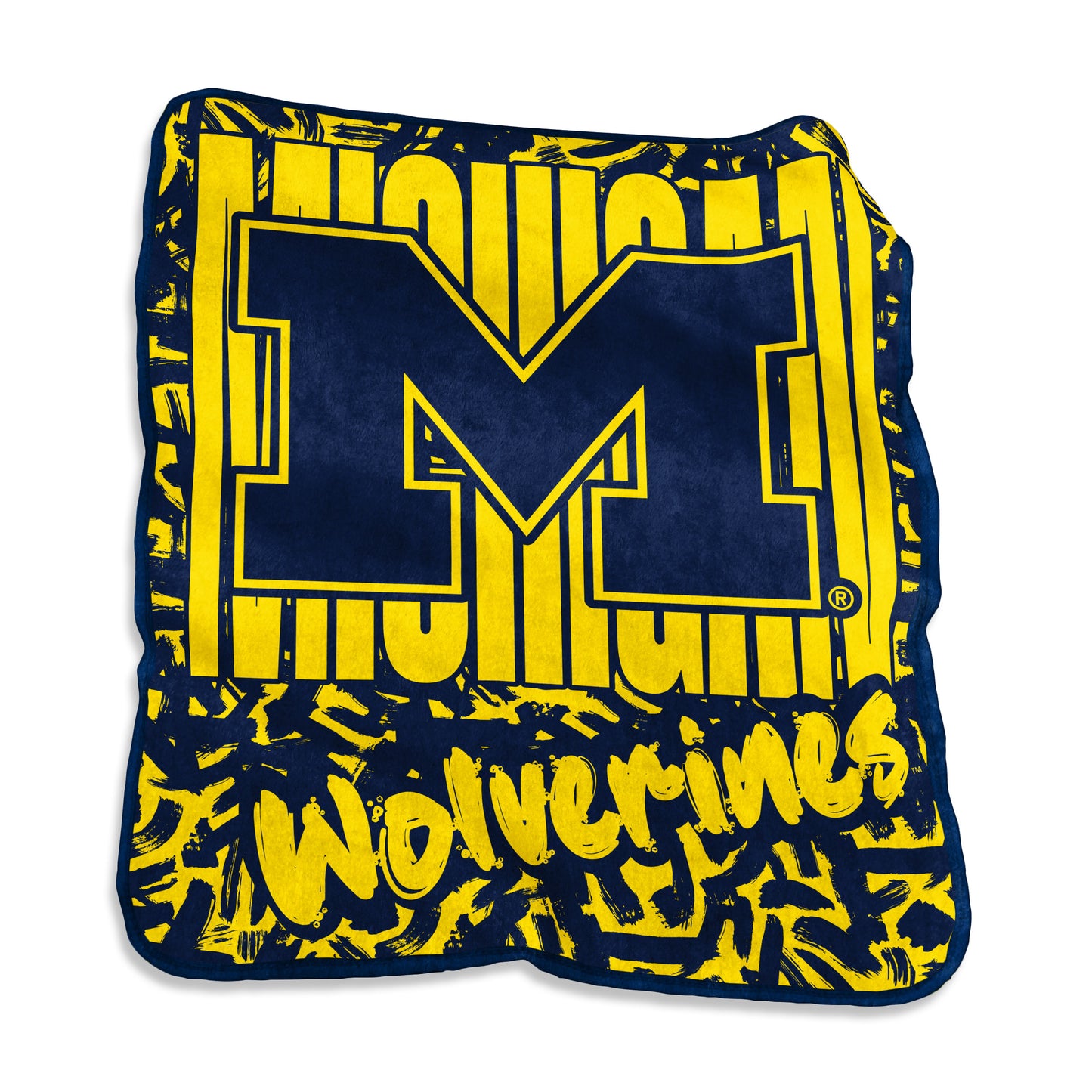Michigan Raschel Dunhams 2025 Stroke Design Throw