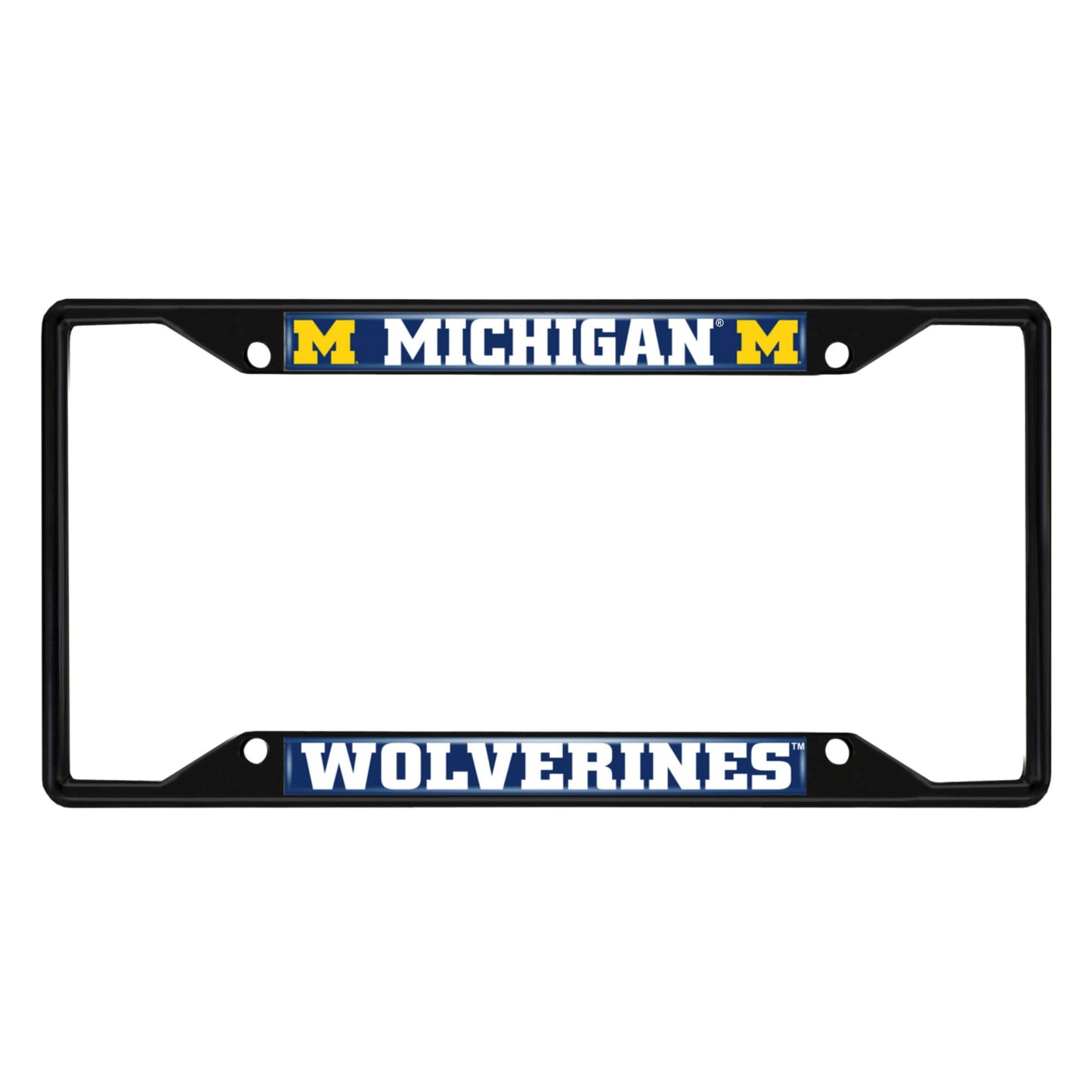 University of Michigan Black License Plate Frame