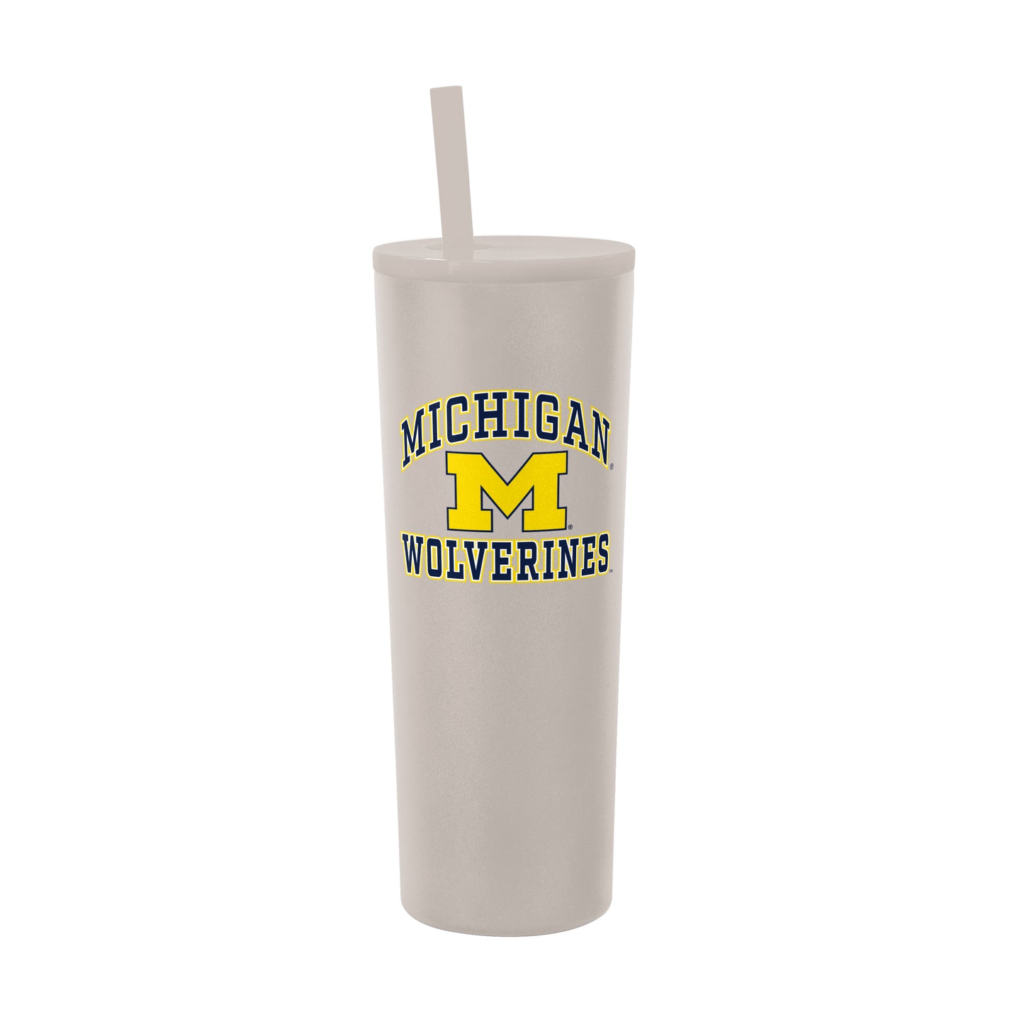 Michigan 30oz Athletic SS Straw Tumbler
