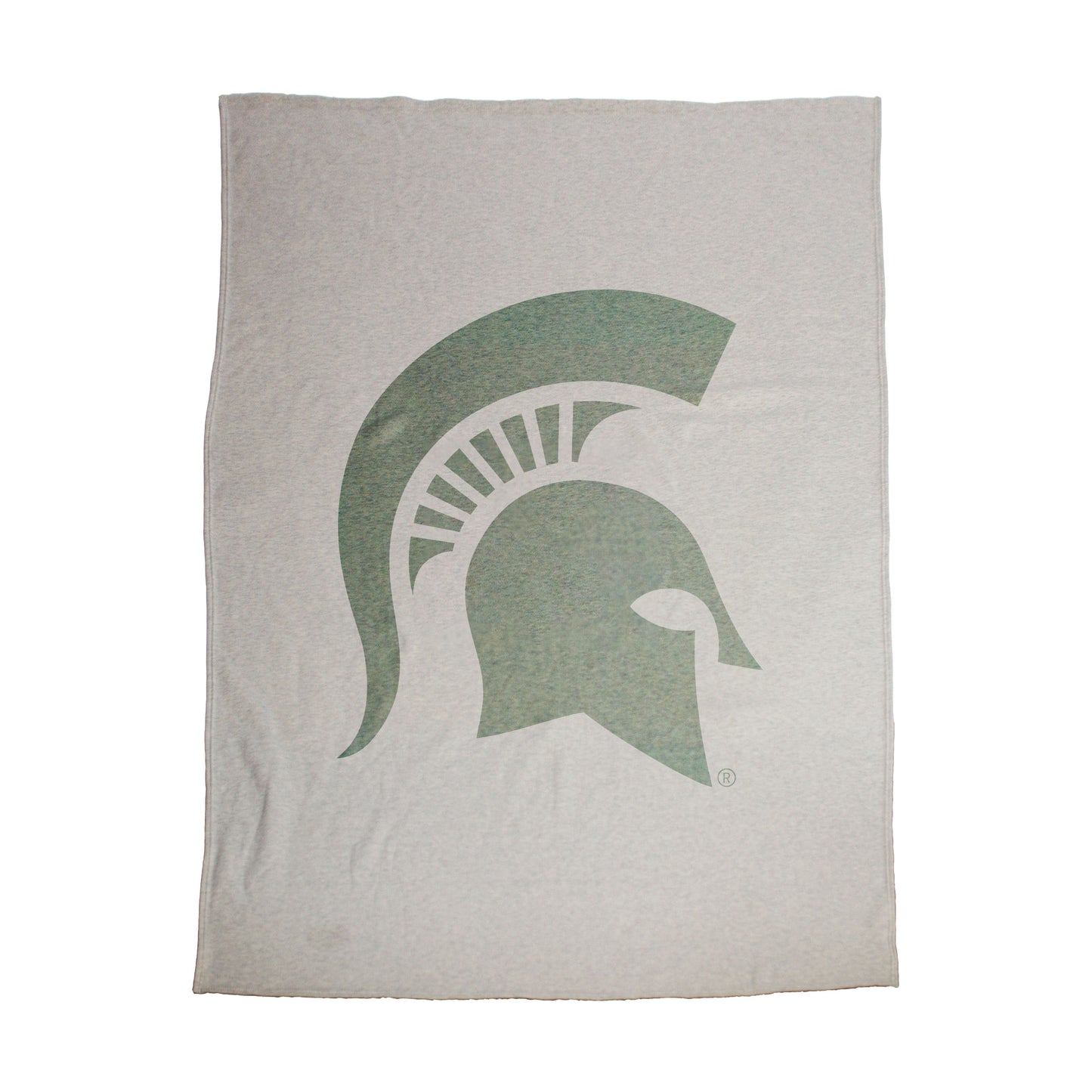 Michigan State Oversized Logo Sublimated Sweatshirt Blanket