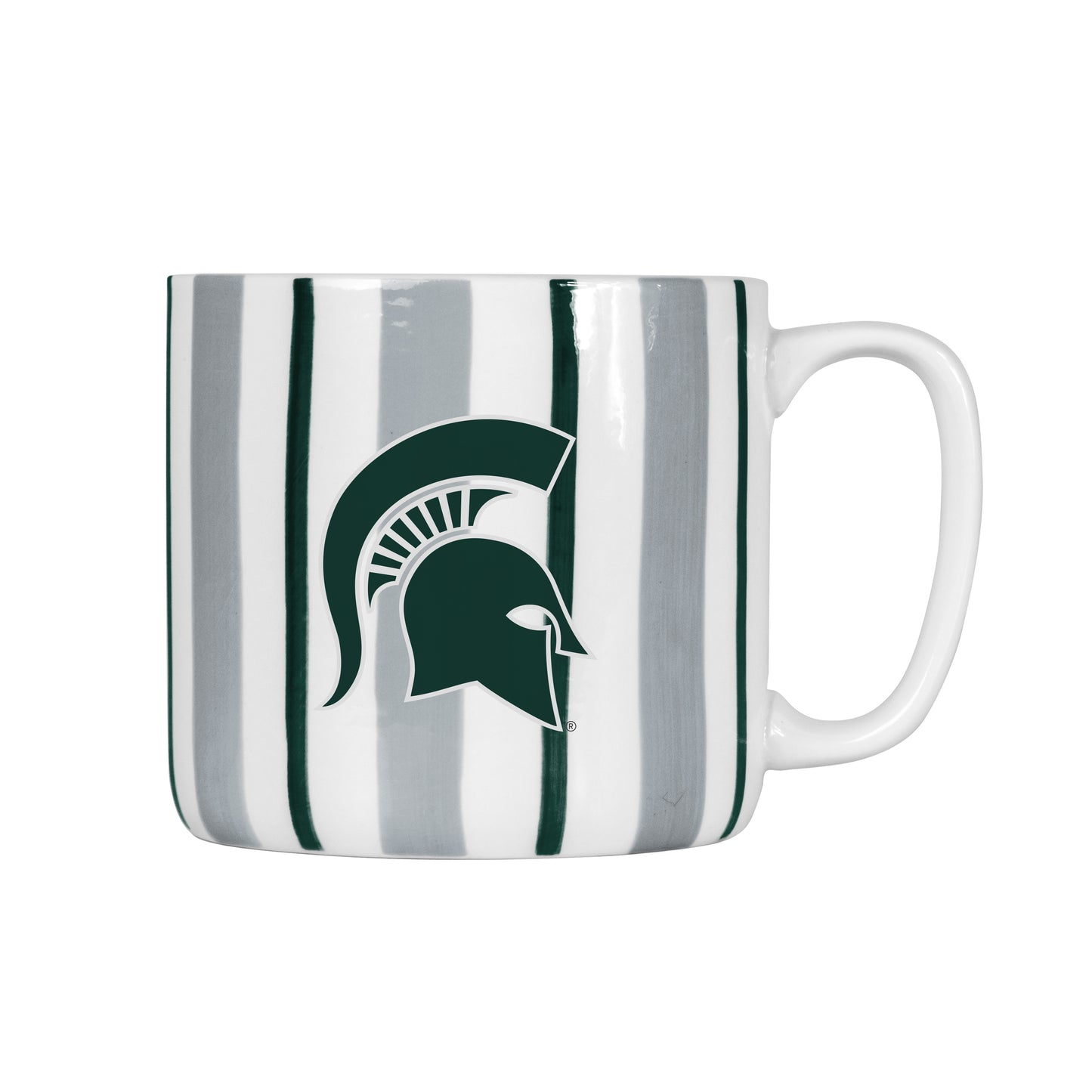Michigan State 16oz Brushstroke Stripe Mug