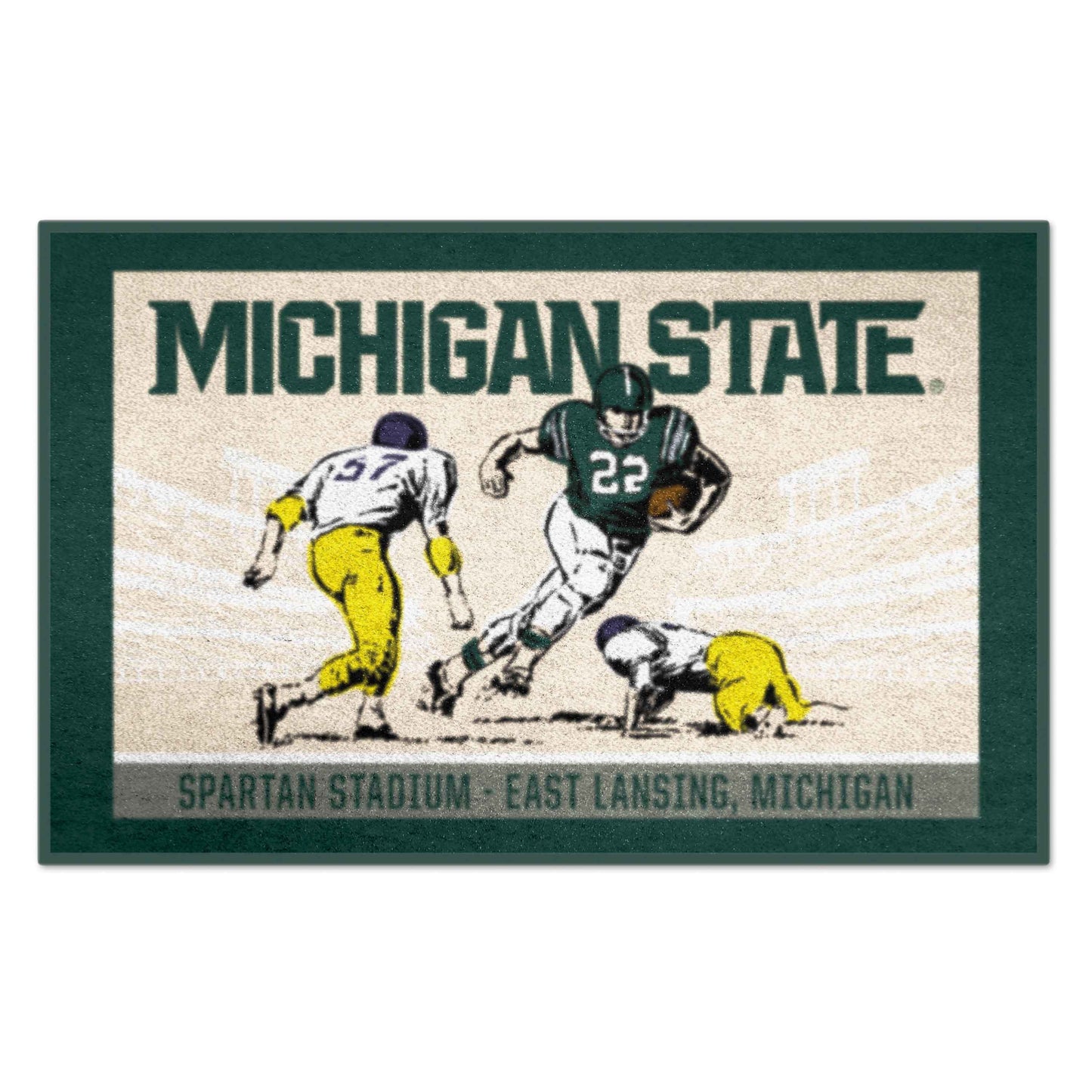 Michigan State University Starter Mat - Ticket