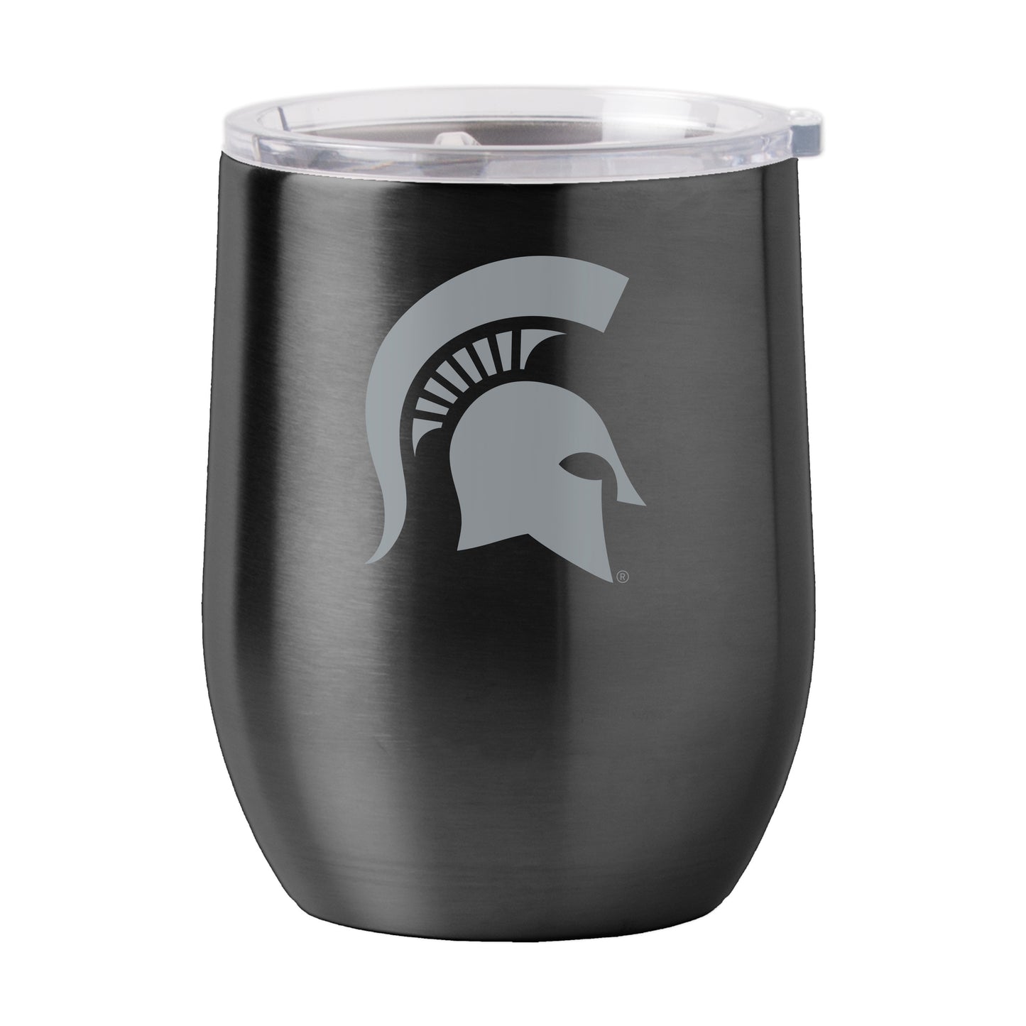 MI State 16oz Stainless Curved Beverage
