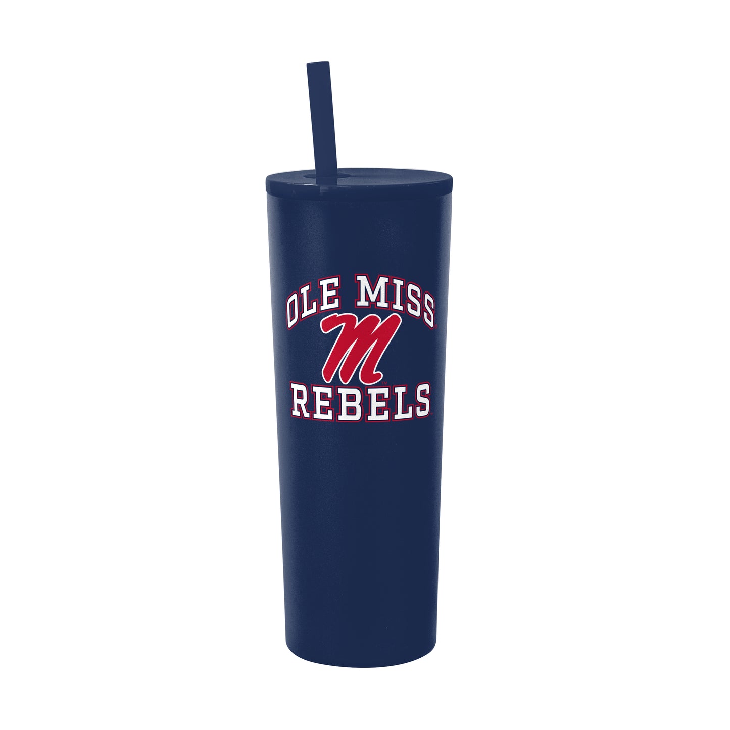 Ole Miss 30oz Athletic SS Straw Tumbler