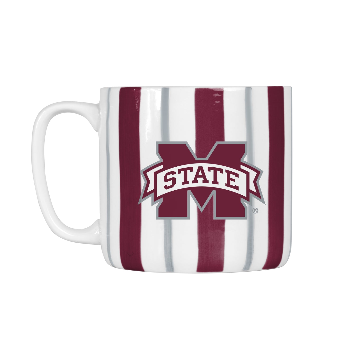 Mississippi State 16oz Brushstroke Stripe Mug