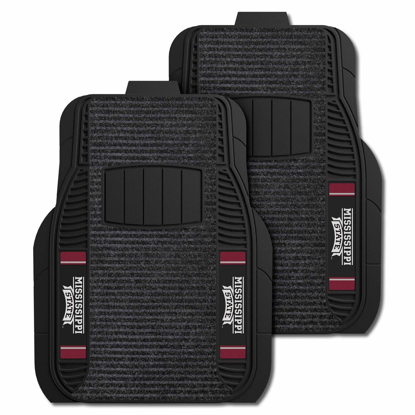 Mississippi State University 2-pc Deluxe Car Mat Set
