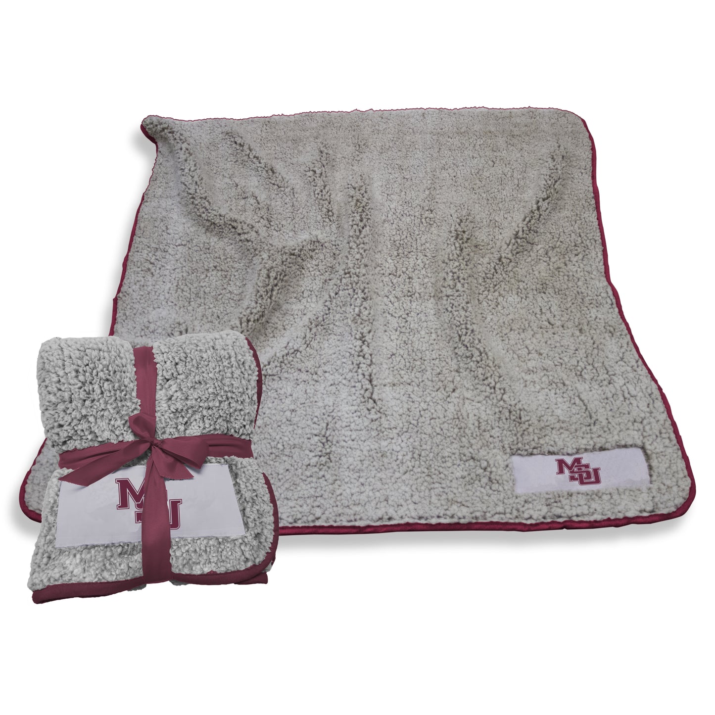 Mississippi State Vault Interlocked MS Frosty Fleece