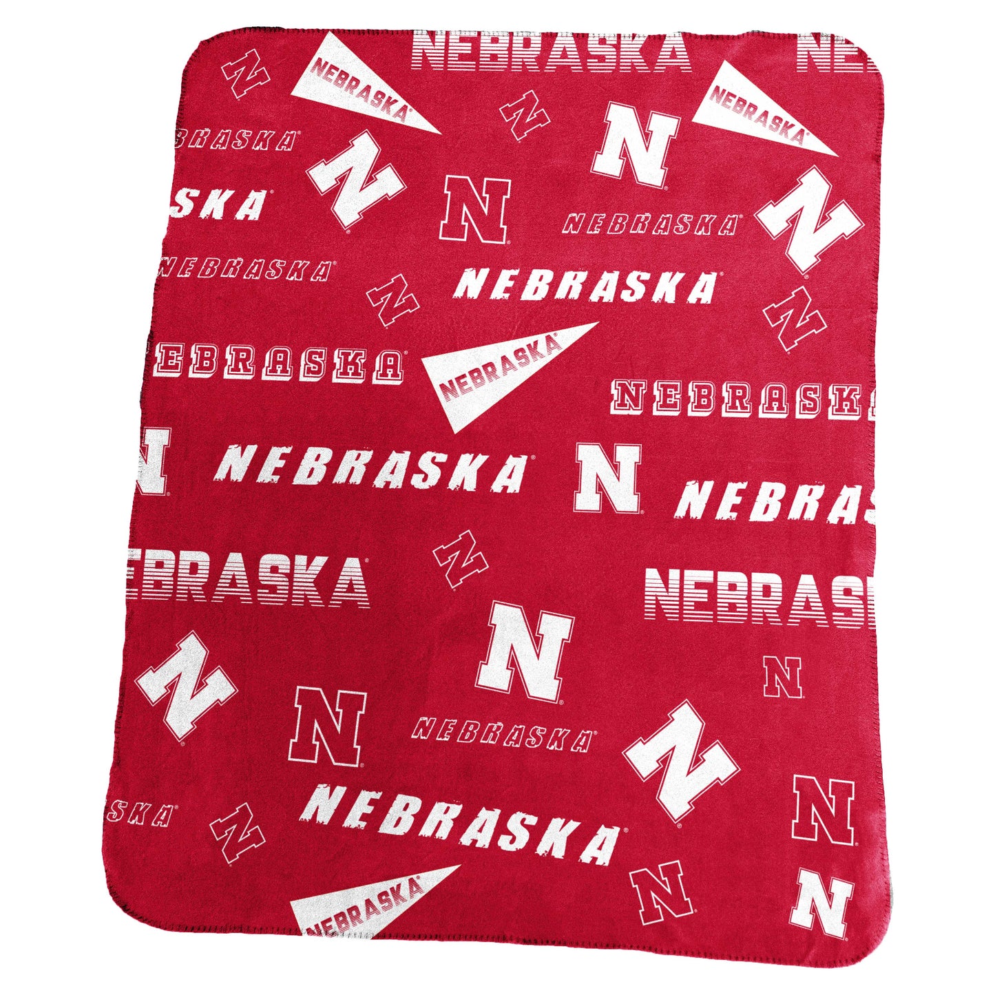 Nebraska Fanatics Classic Fleece Throw