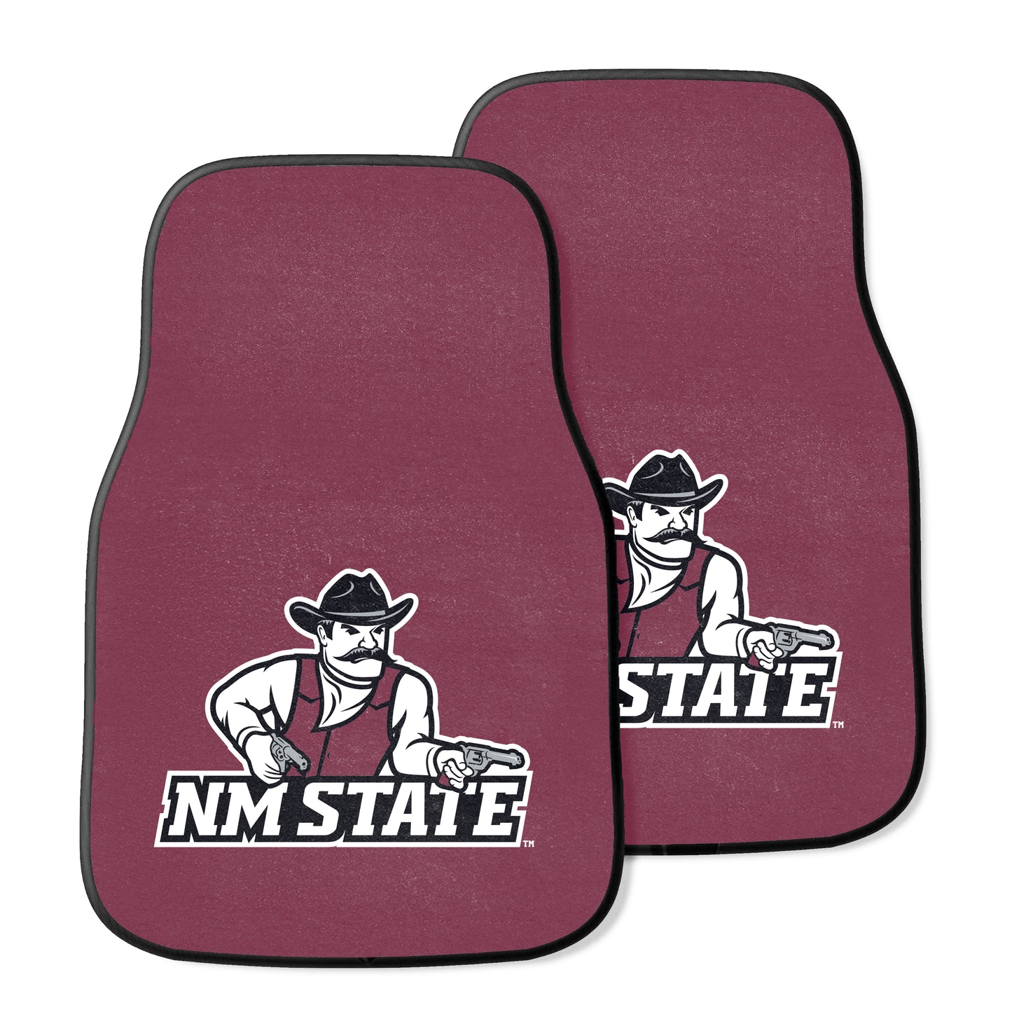 New Mexico State University 2-pc Carpet Car Mat Set