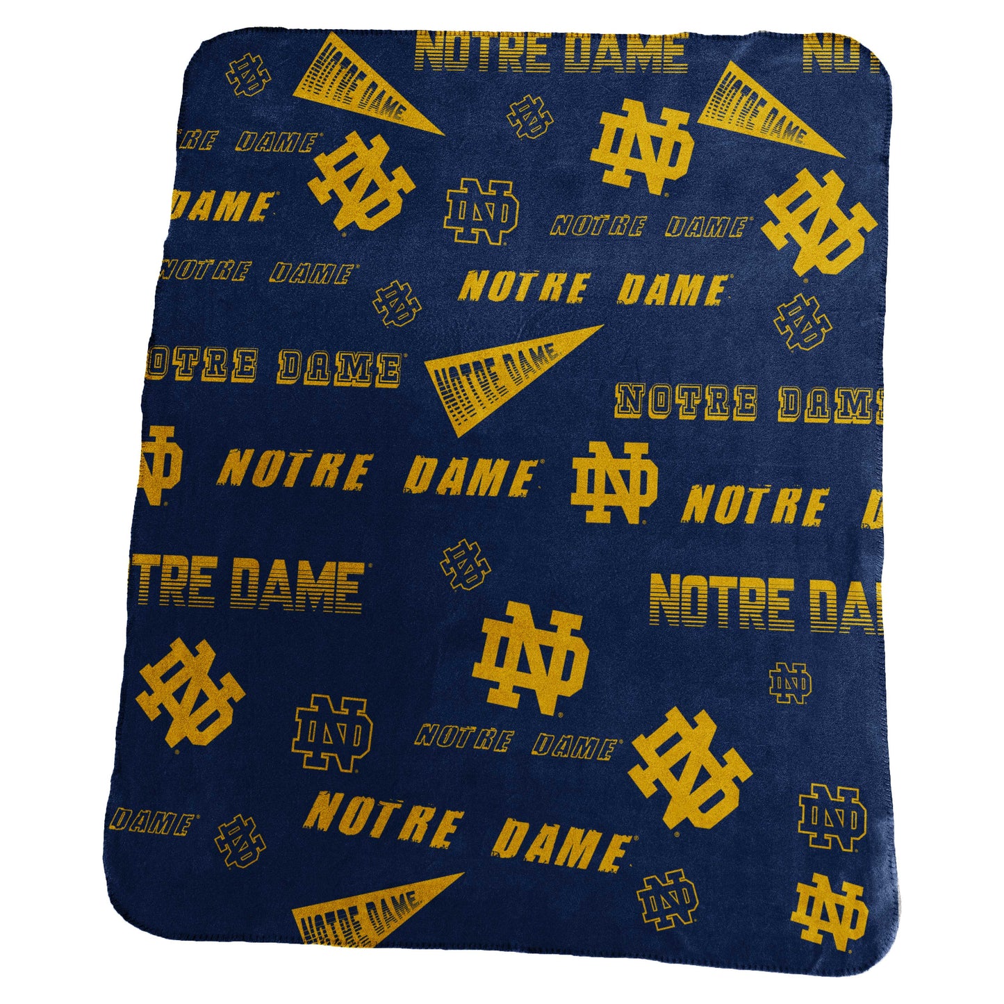 Notre Dame Fanatics Classic Fleece Throw