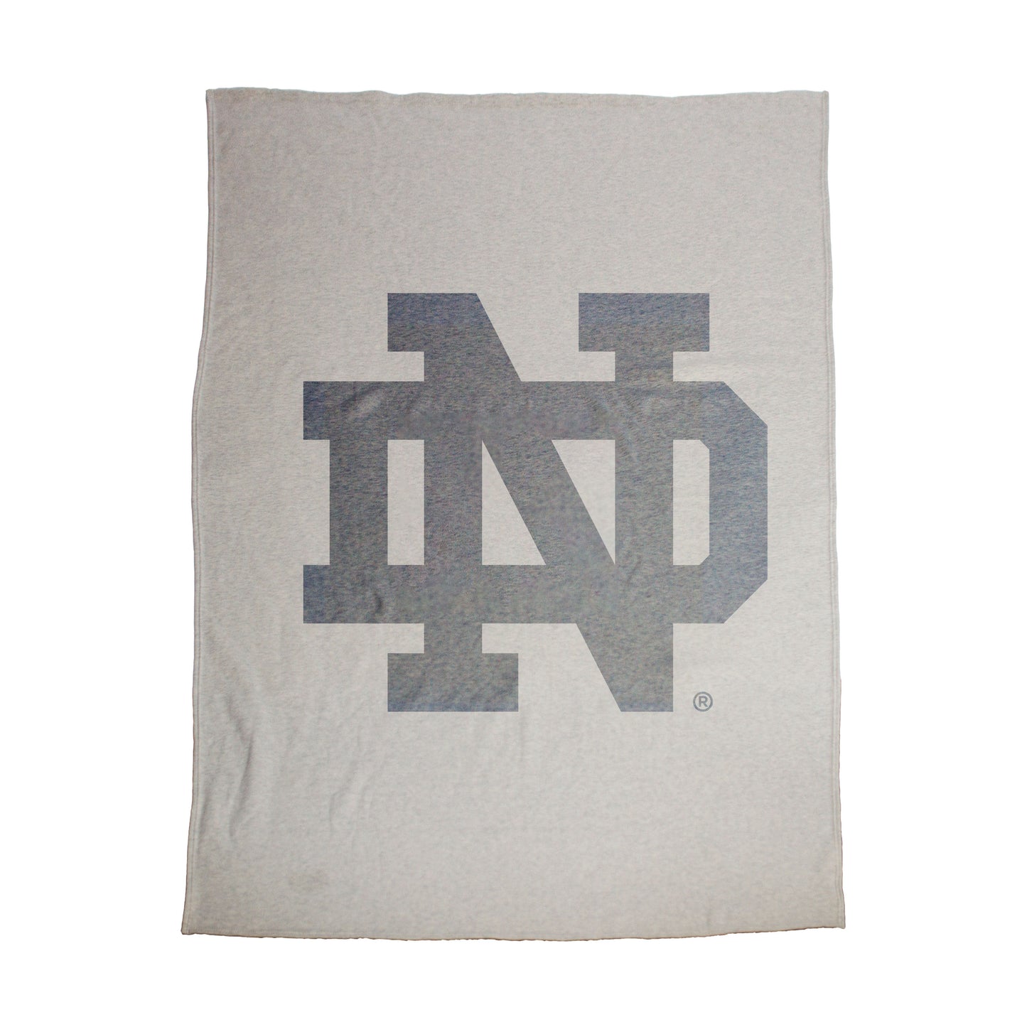 Notre Dame Oversized Logo Sublimated Sweatshirt Blanket