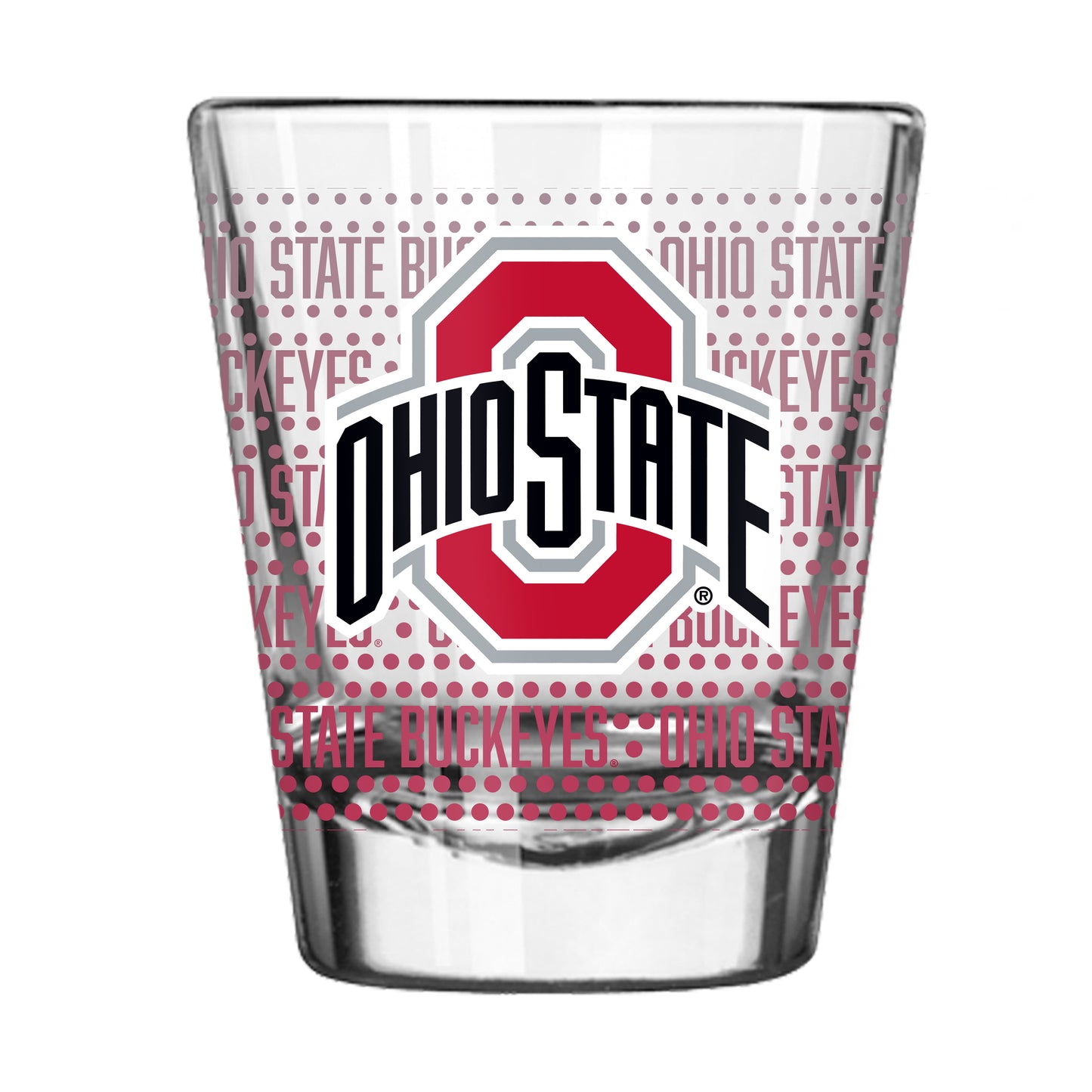 Ohio State 2oz Chant Fade Shot Glass