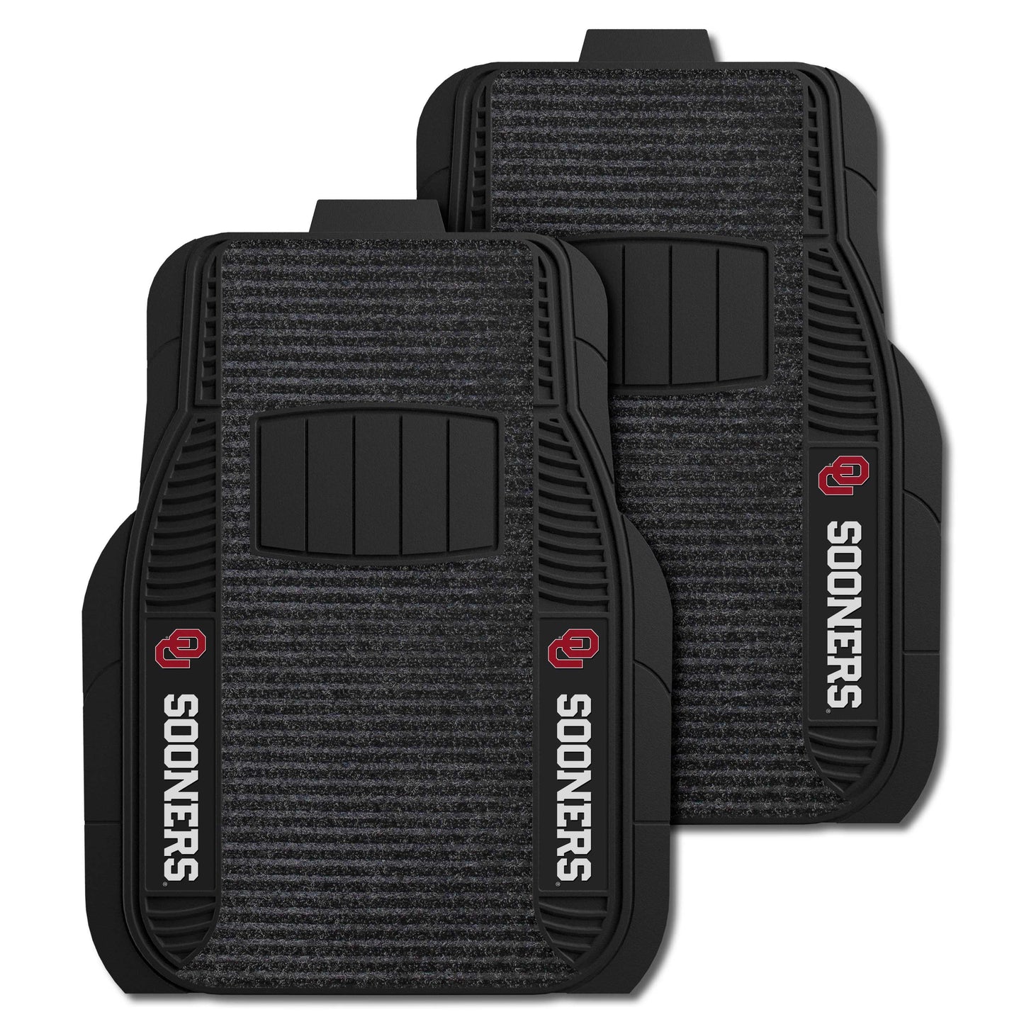 University of Oklahoma 2-pc Deluxe Car Mat Set