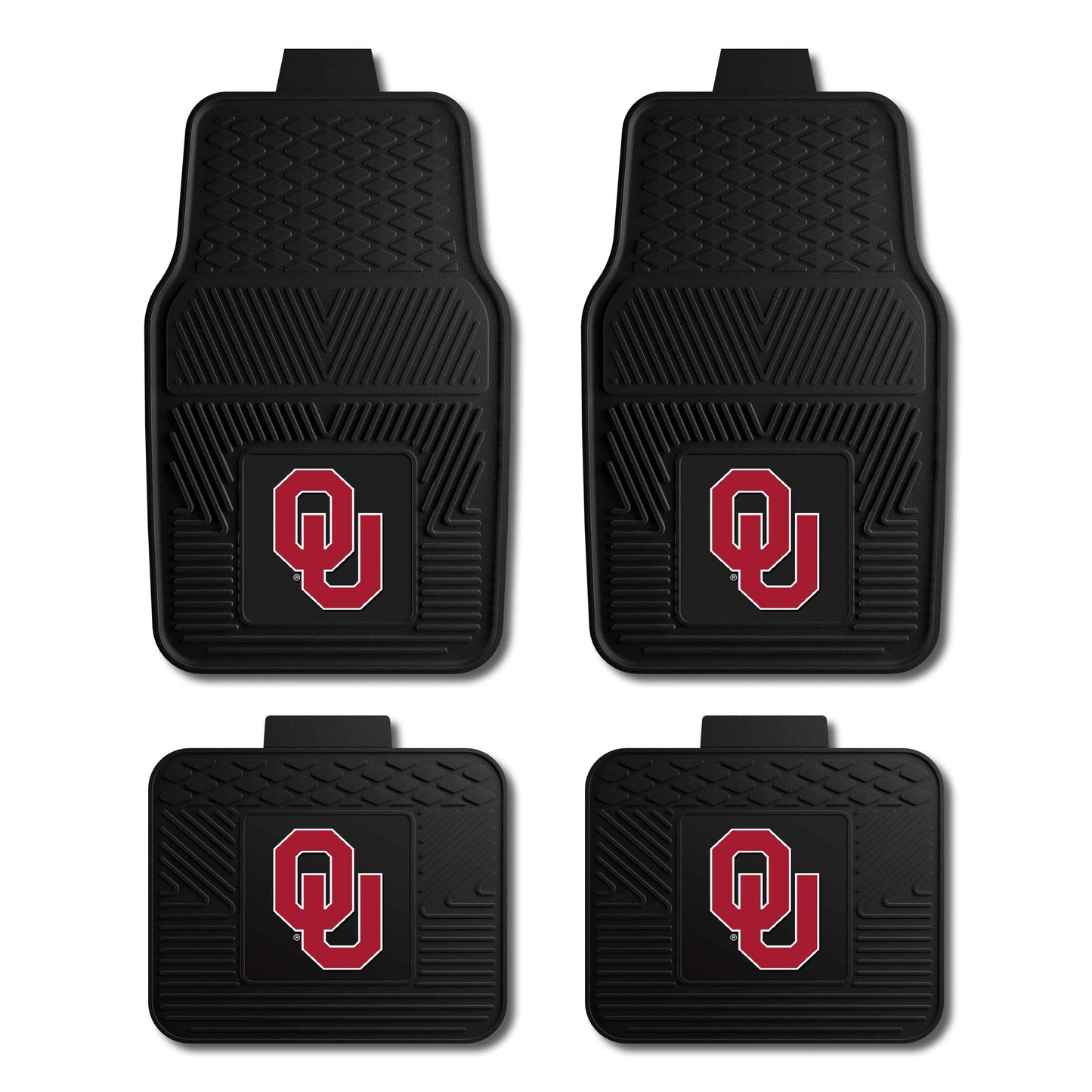 University of Oklahoma 4-pc Vinyl Car Mat Set