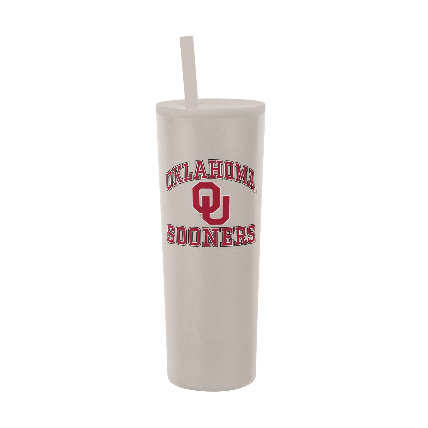 Oklahoma 30oz Athletic SS Straw Tumbler