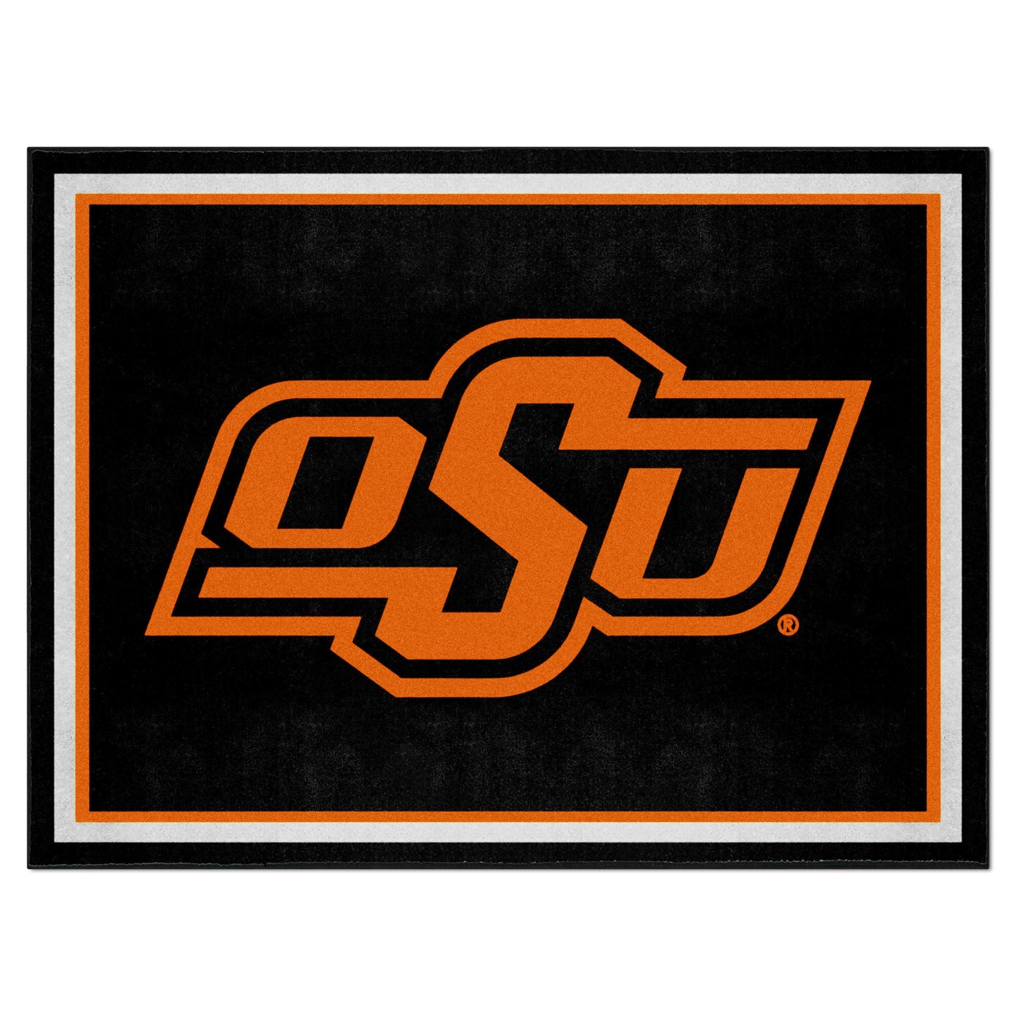 Oklahoma State University 8x10 Rug