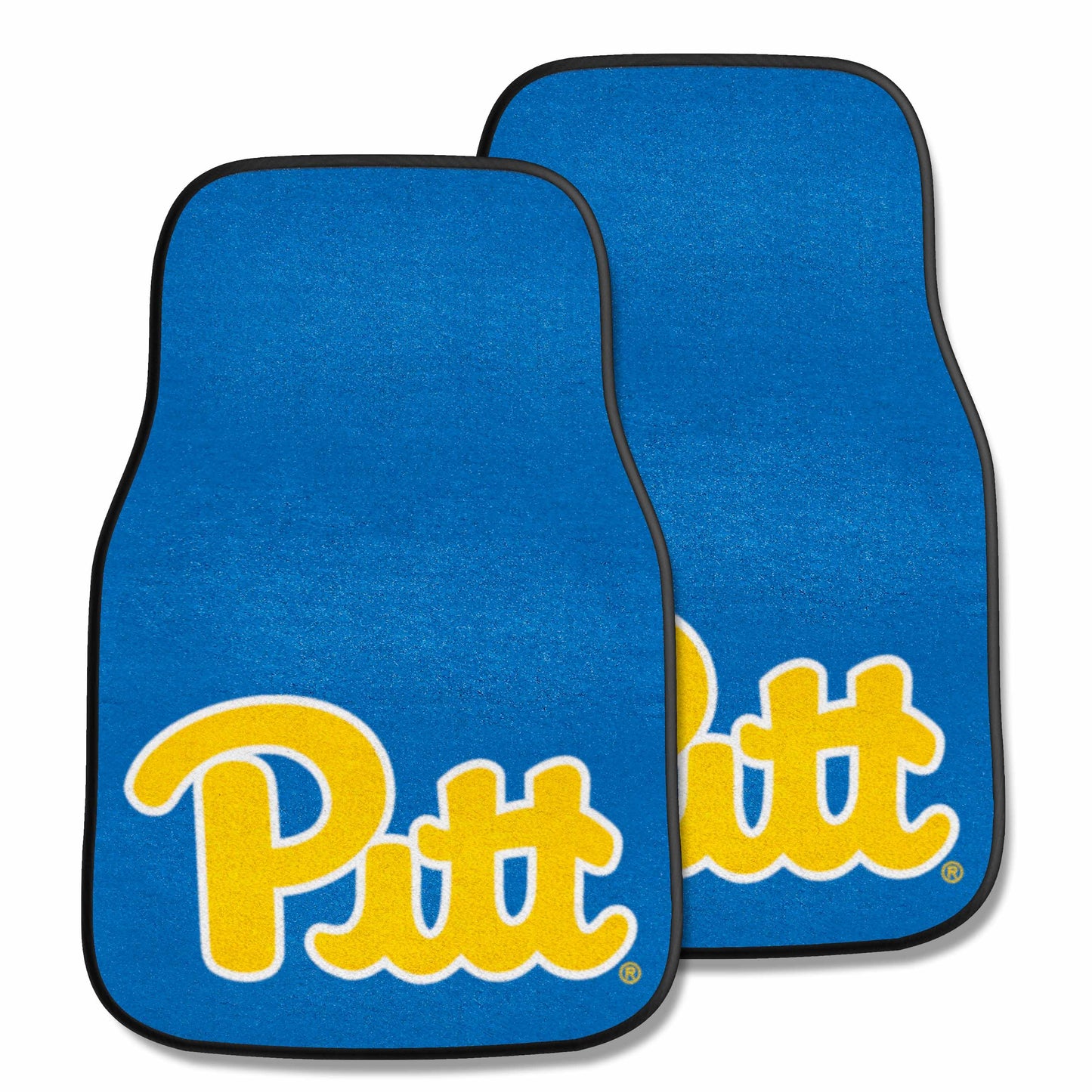University of Pittsburgh 2-pc Carpet Car Mat Set