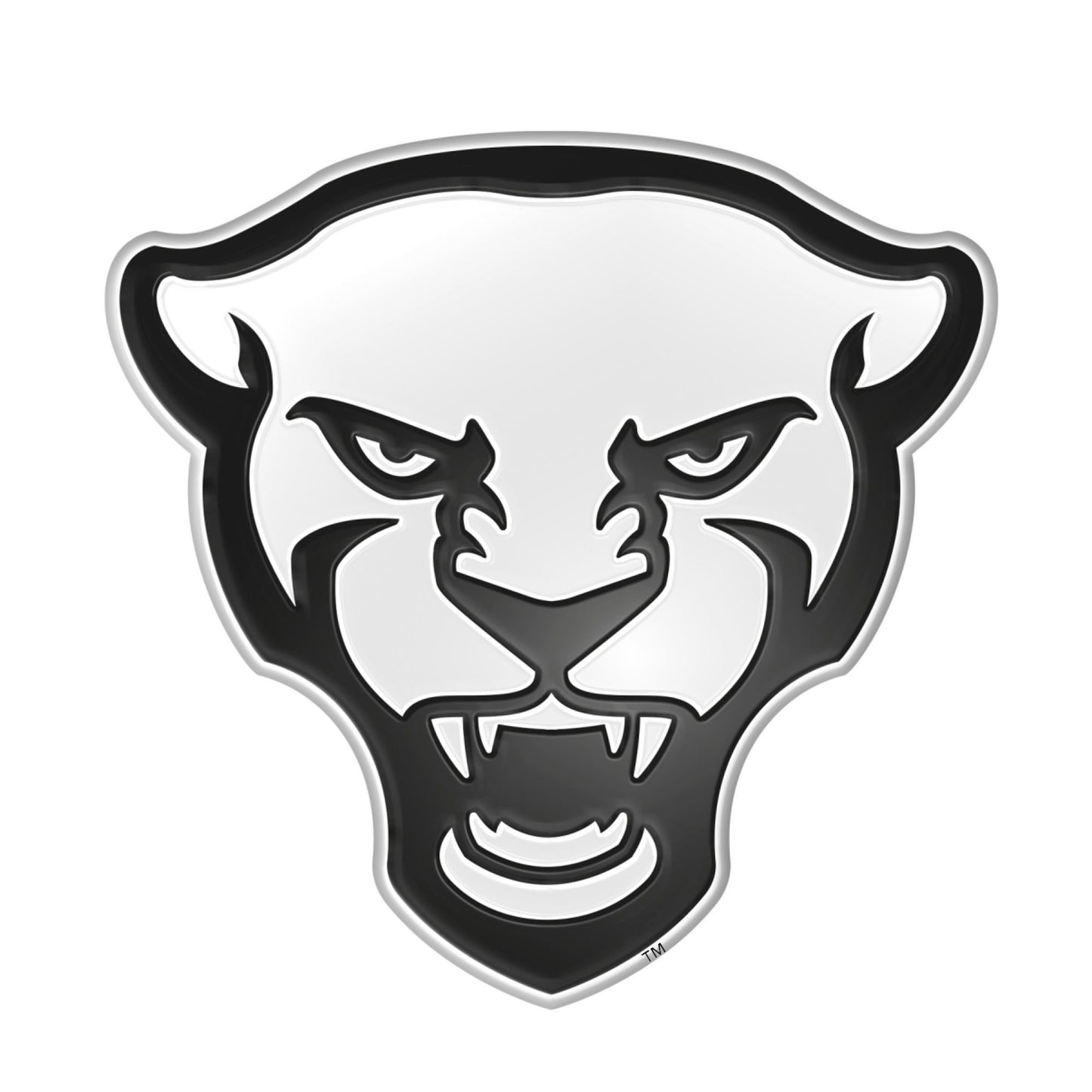 University of Pittsburgh Plastic Chrome Emblem