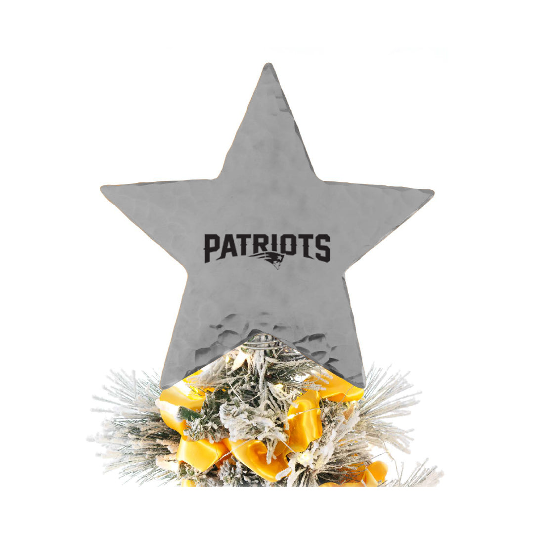 NFL New England Patriots Star Tree Topper