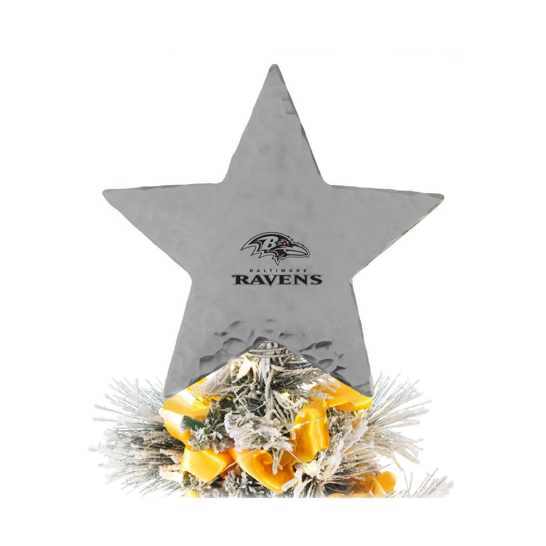 NFL Baltimore Ravens Star Tree Topper