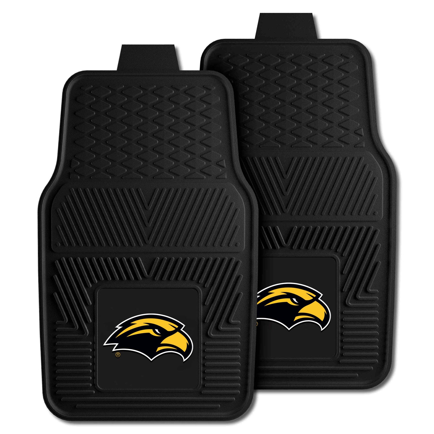 University of Southern Mississippi 2-pc Vinyl Car Mat Set
