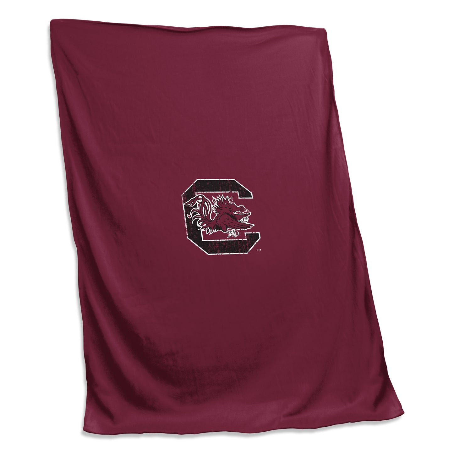 South Carolina Maroon Sweatshirt Blanket (Screened)