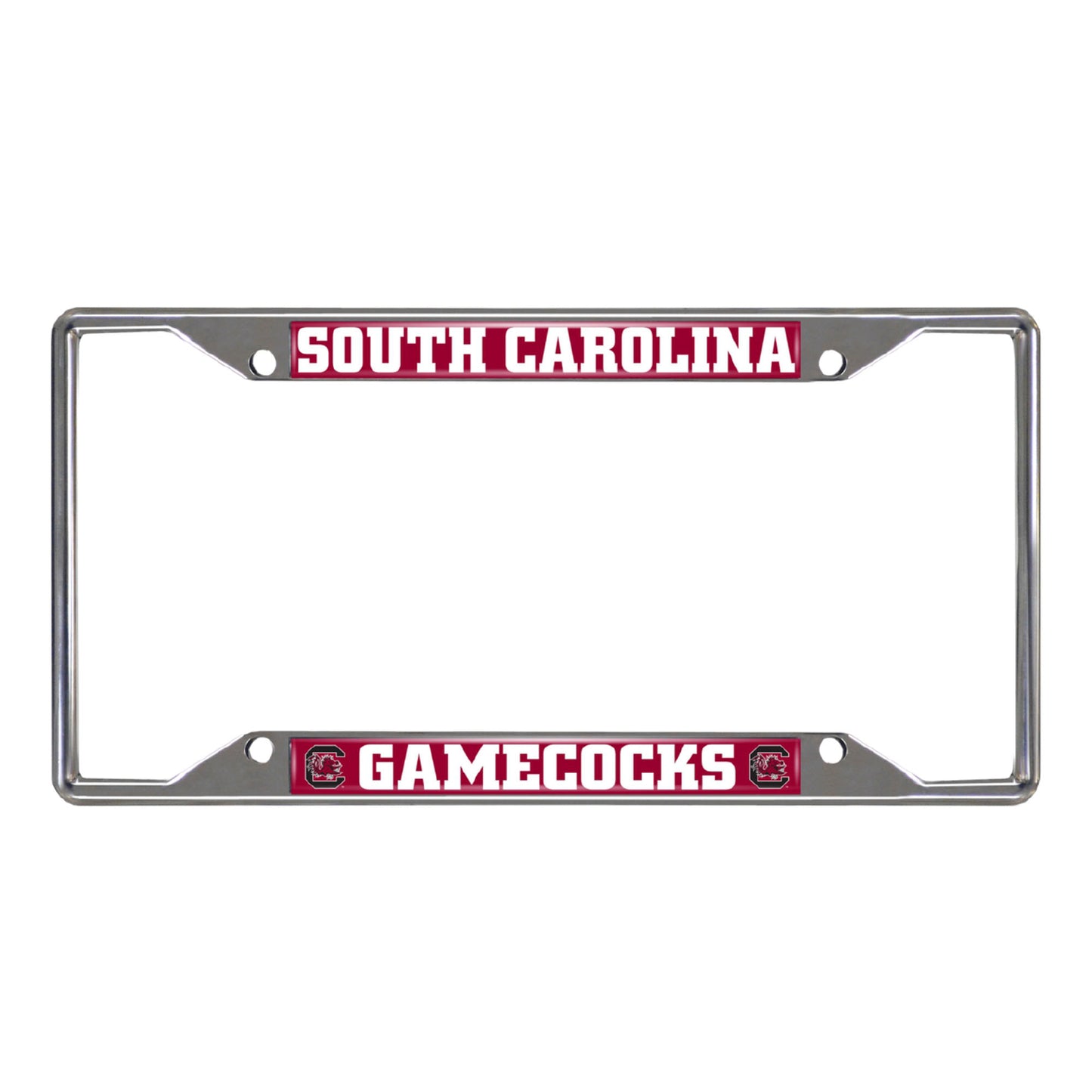 University of South Carolina Chrome License Plate Frame