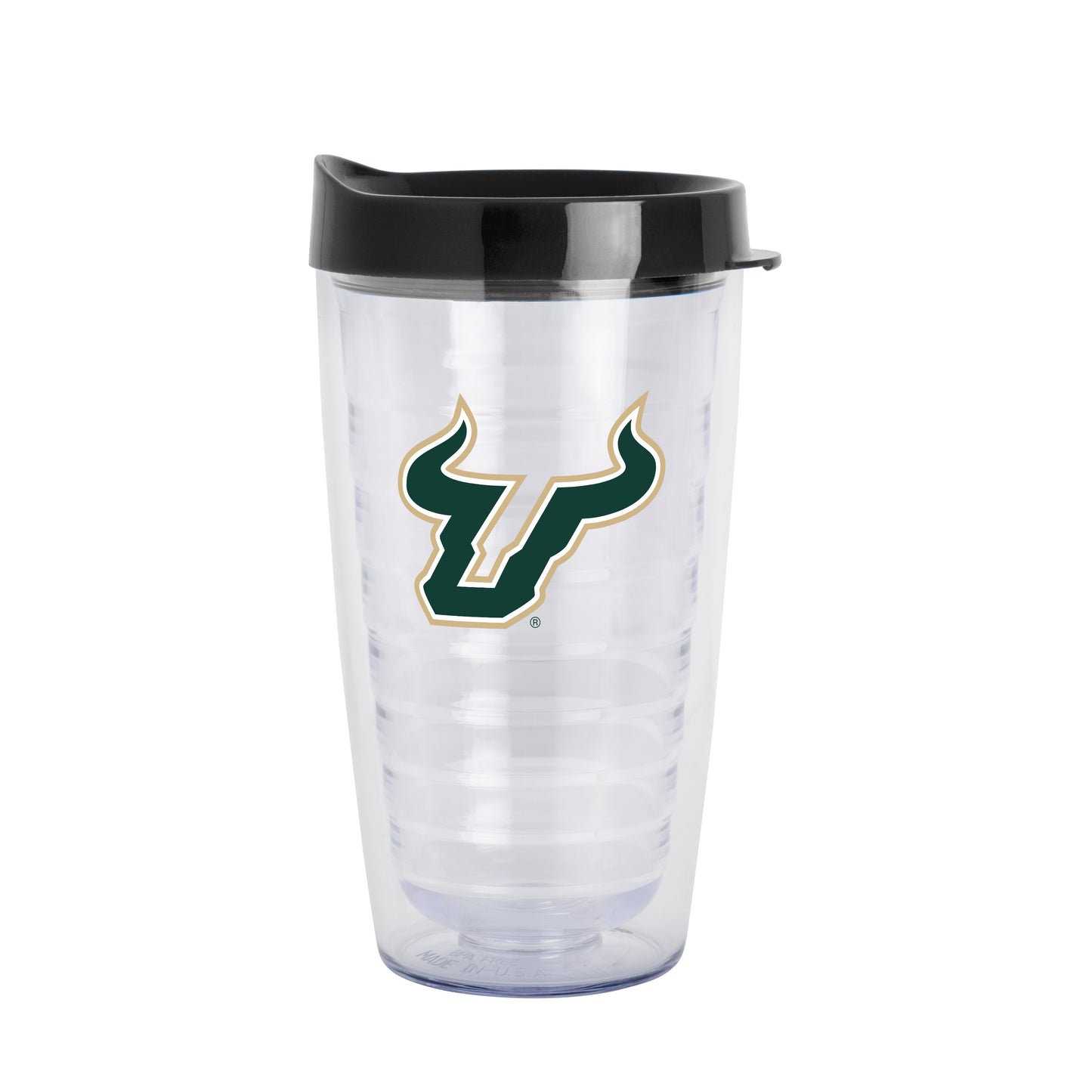 South Florida 16oz Flipside Dbl Wall Clear Tumbler