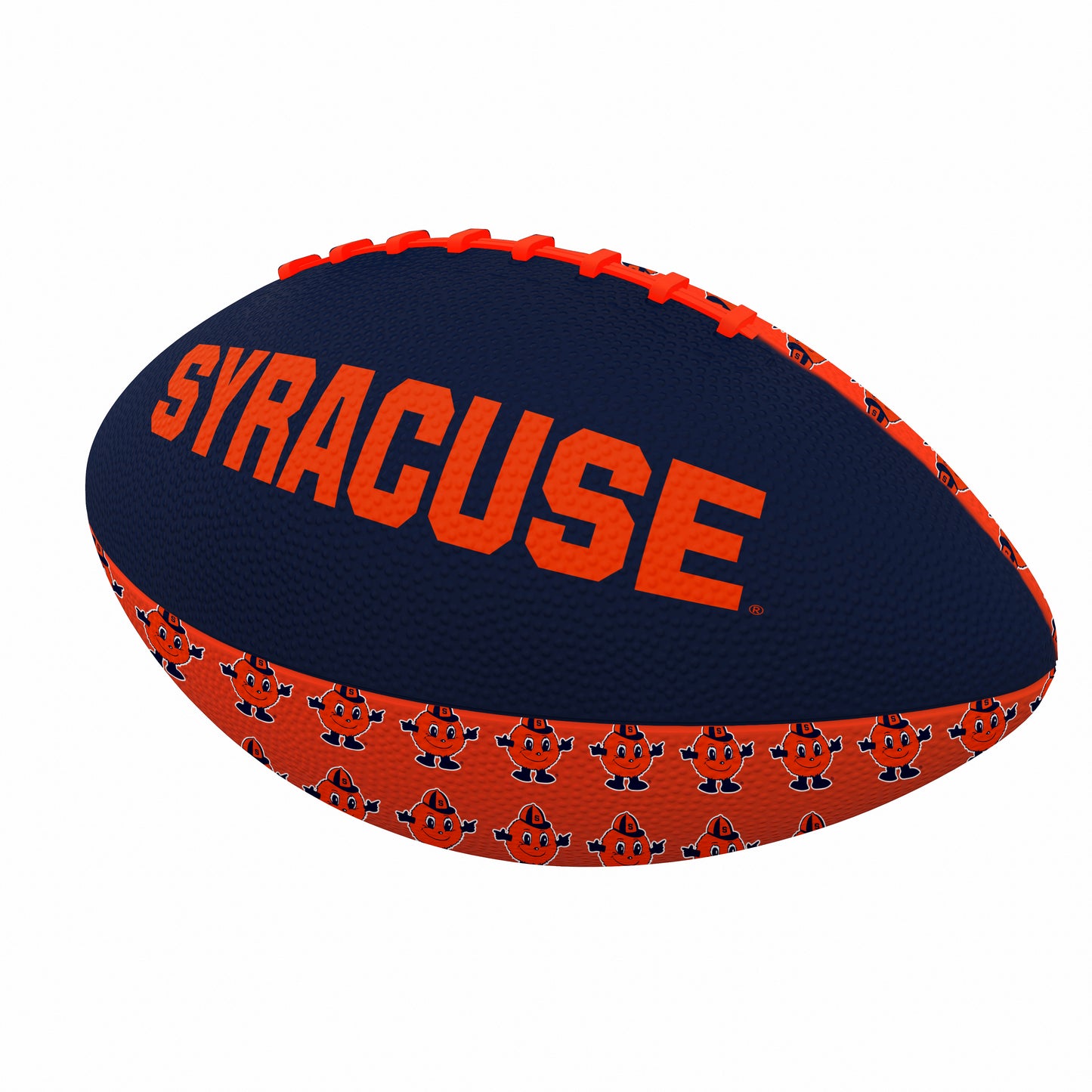 Syracuse Repeating Mini-Size Rubber Football