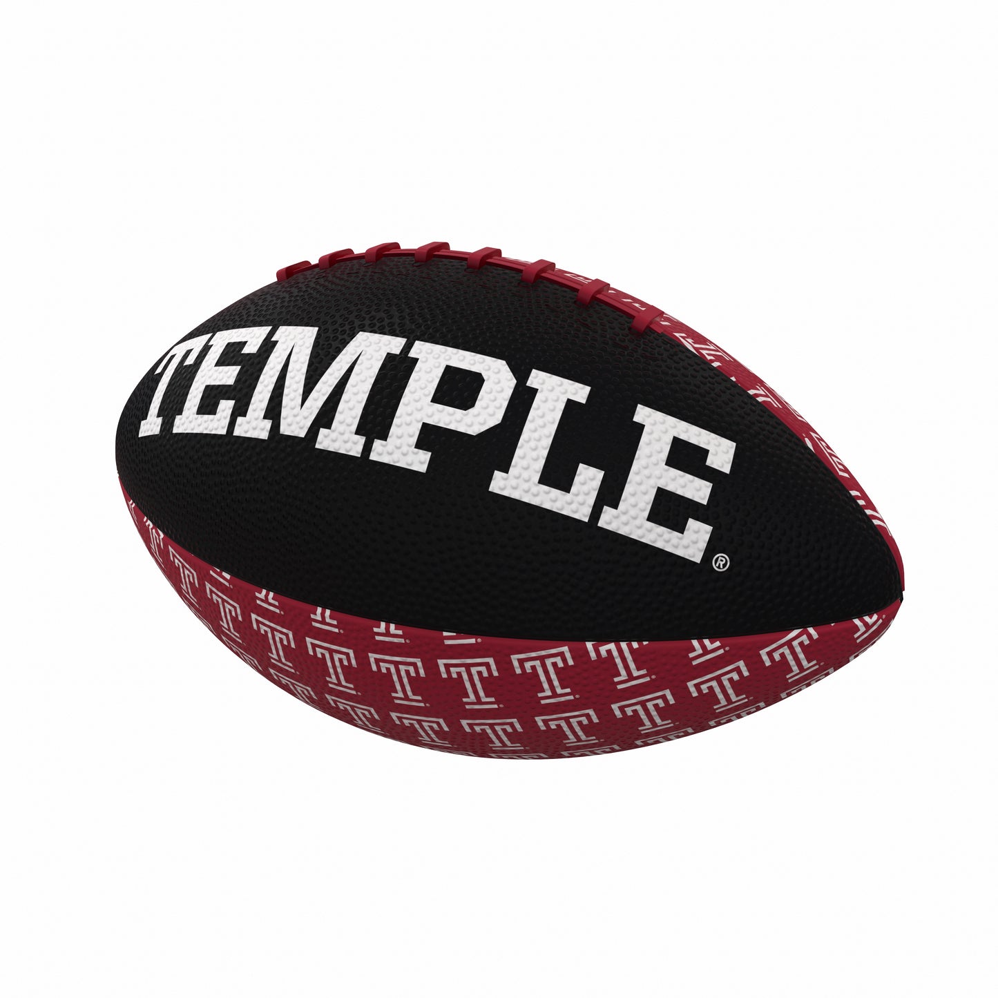 Temple Mini Size Rubber Football
