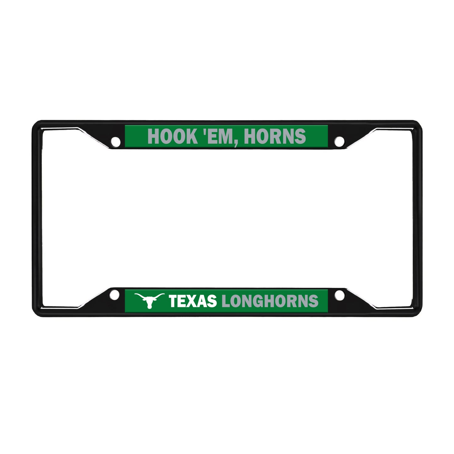 Texas License Black Trinity Plate Frame