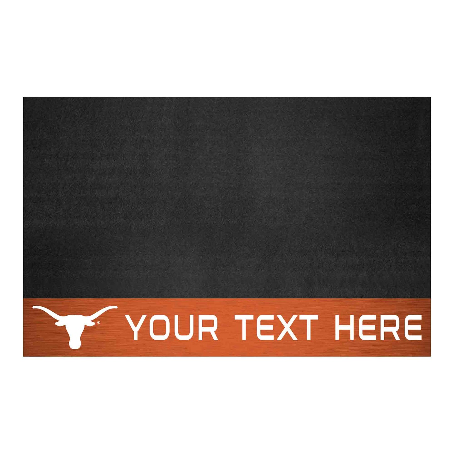 University of Texas Personalized Grill Mat