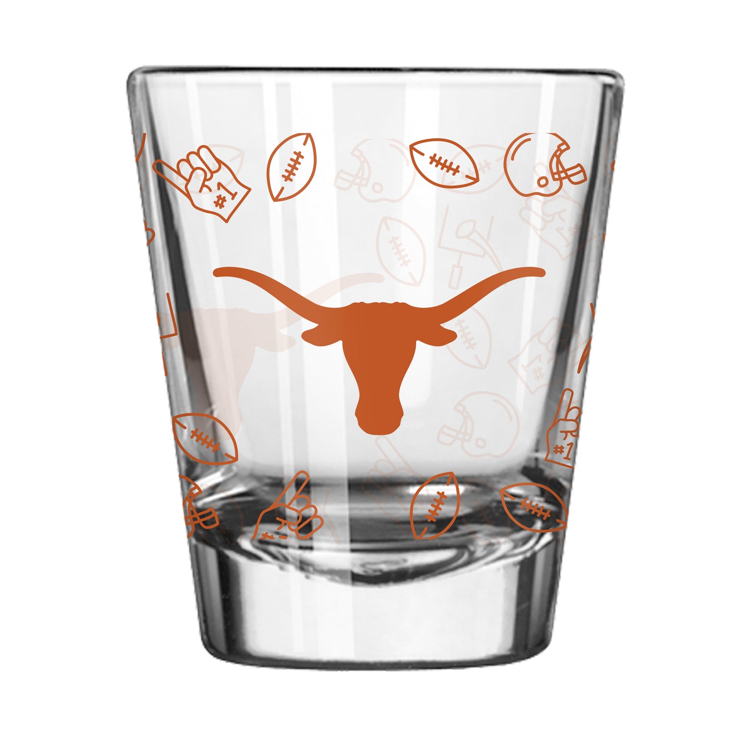 Texas 2oz Playmaker Shot Glass