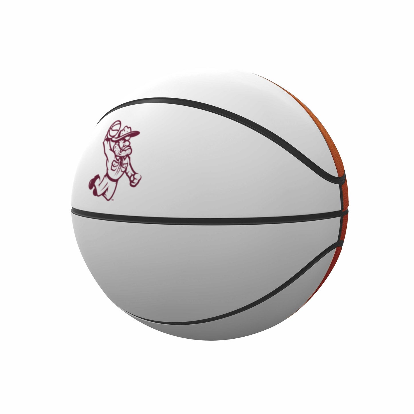 Texas A&M Mini Old Sarge Basketball Size Autograph Basketball