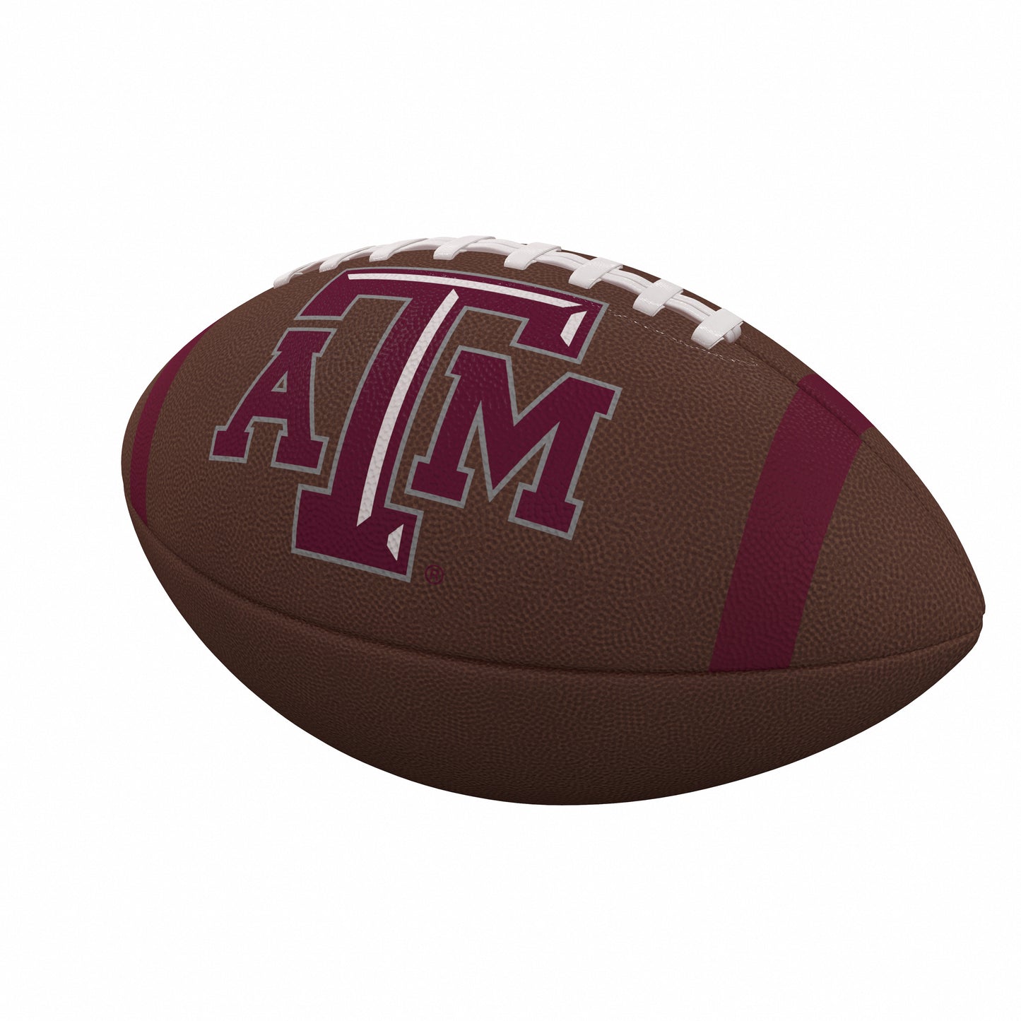 TX A&M Team Stripe Official-Size Composite Football