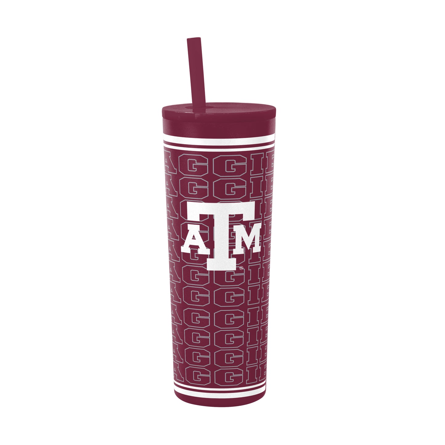 Texas A&M 30oz Echo SS Straw Tumbler