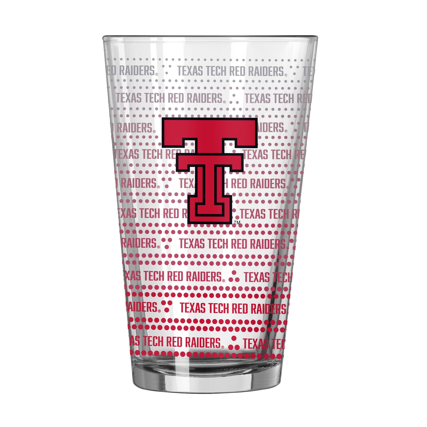 Texas Tech 16oz Chant Fade Pint Glass