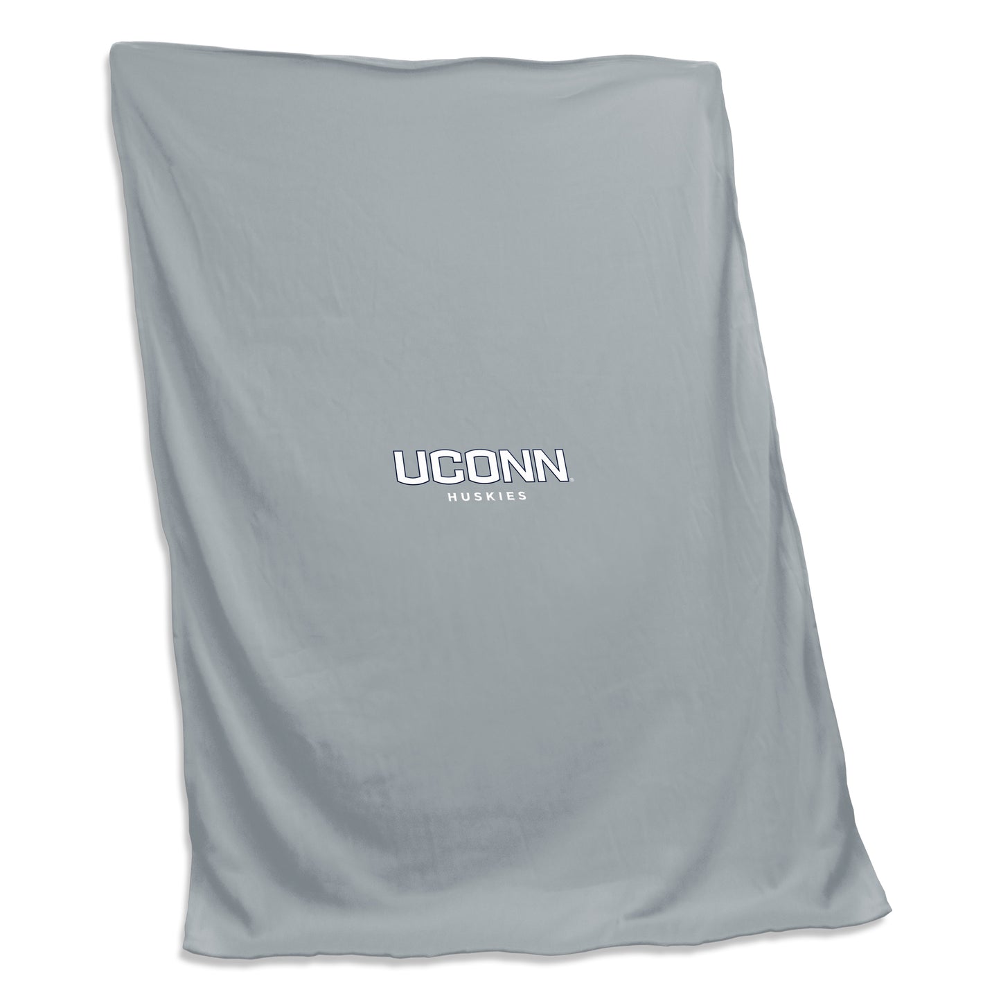 UConn Gray Sweatshirt Blanket (Screened)