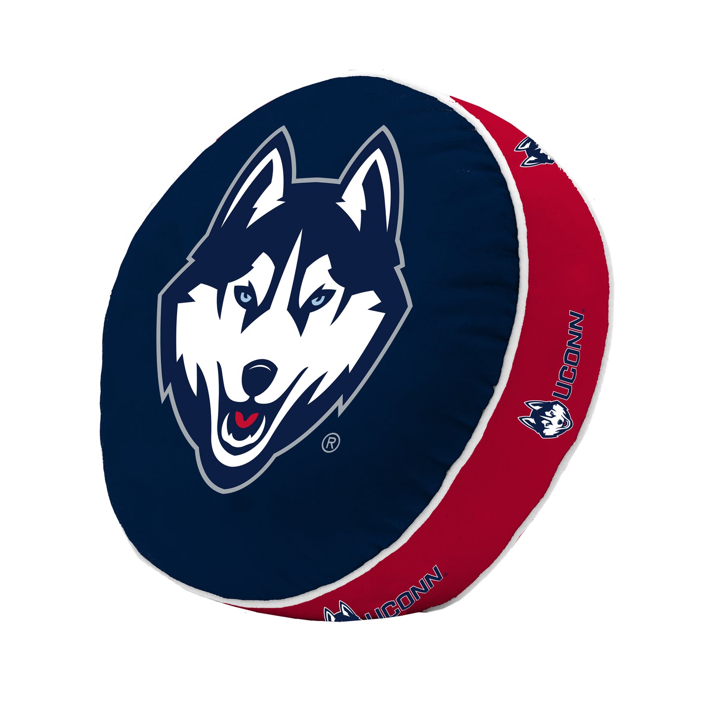 UConn Campus Colors Puff Pillow