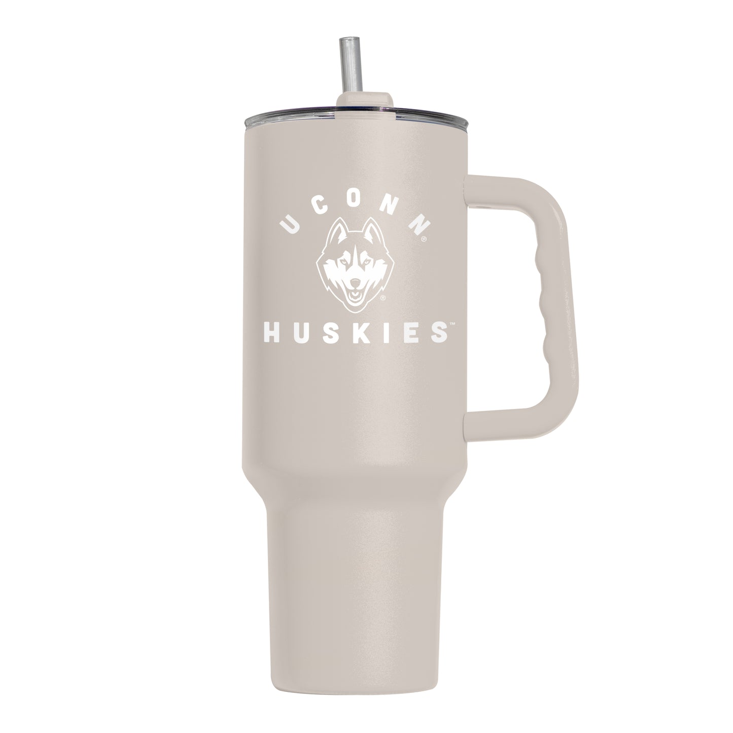 UConn 40oz Archway Sand Powder Coat Tumbler