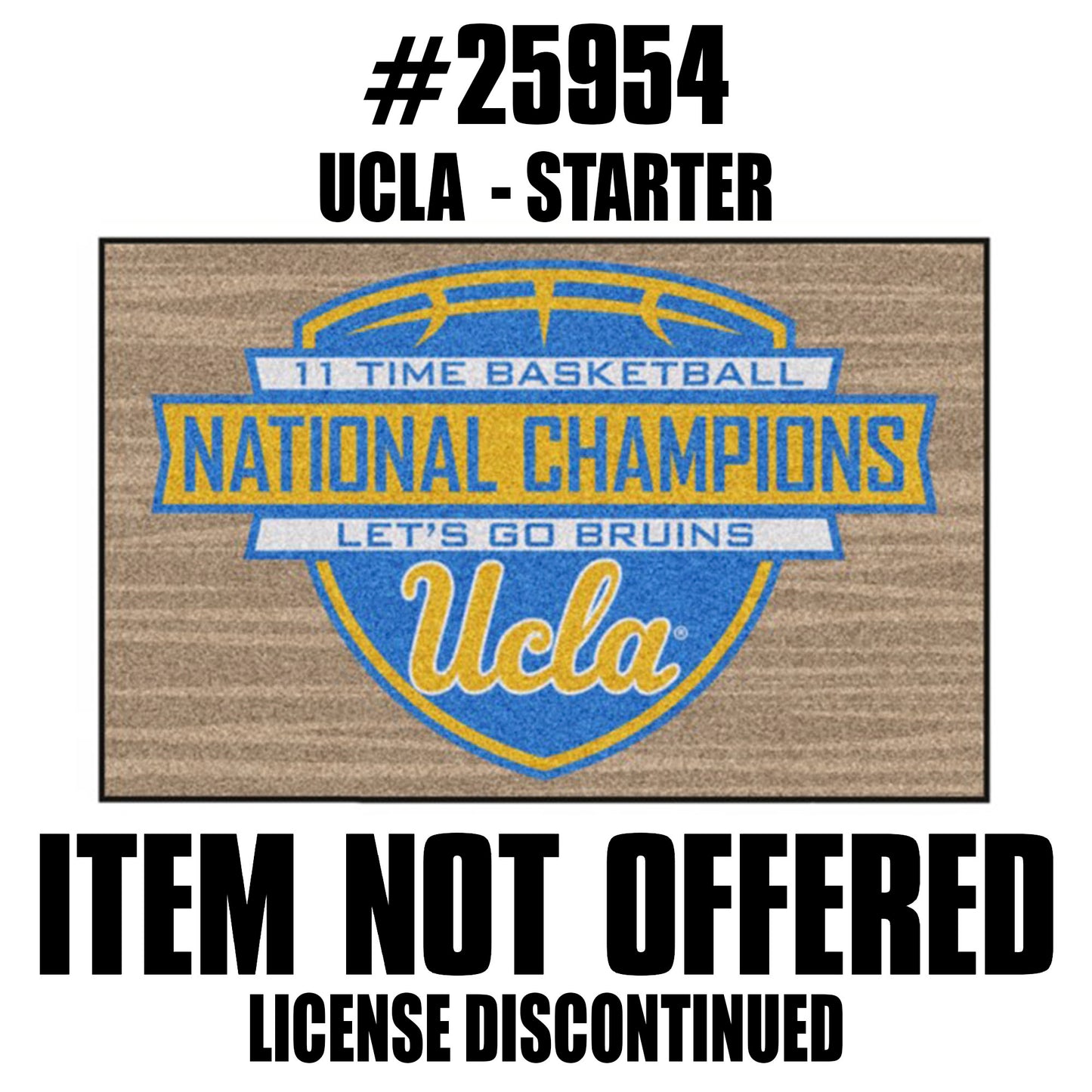 UCLA Starter Mat